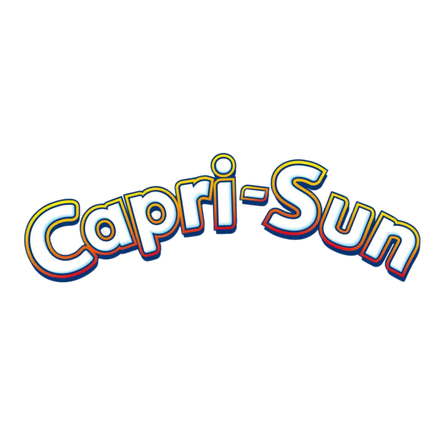 Capri-Sun logo in colorful text with a white background.