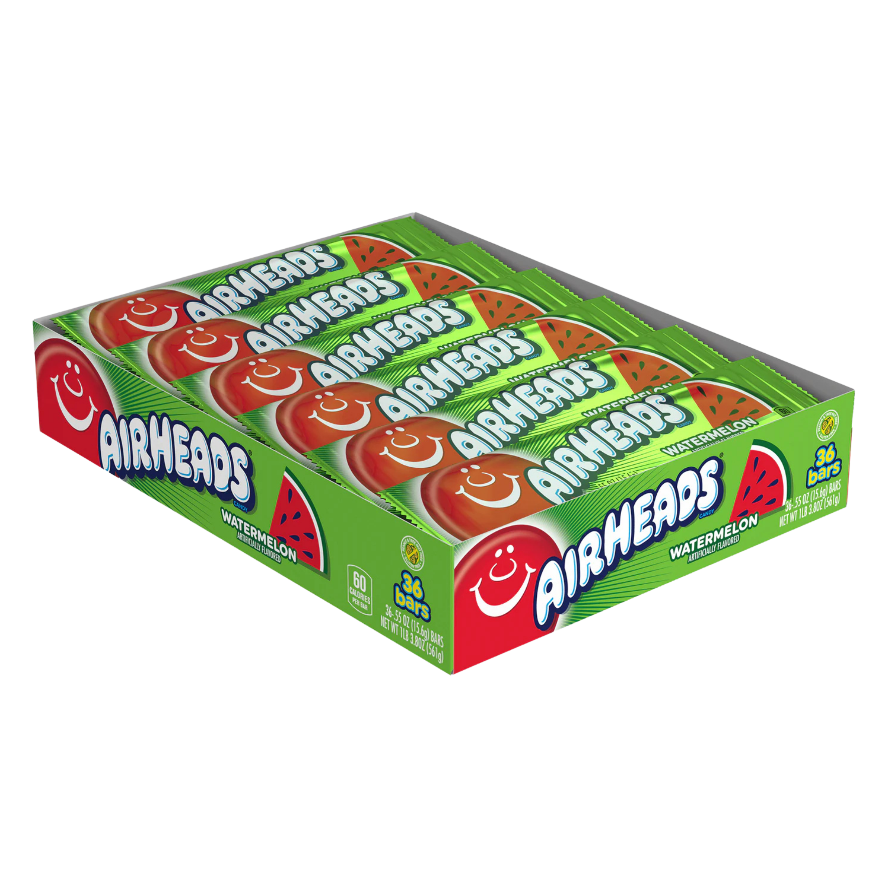 Airheads | Watermeloen 15,6g | Los of in doos (36 x 15,6g)