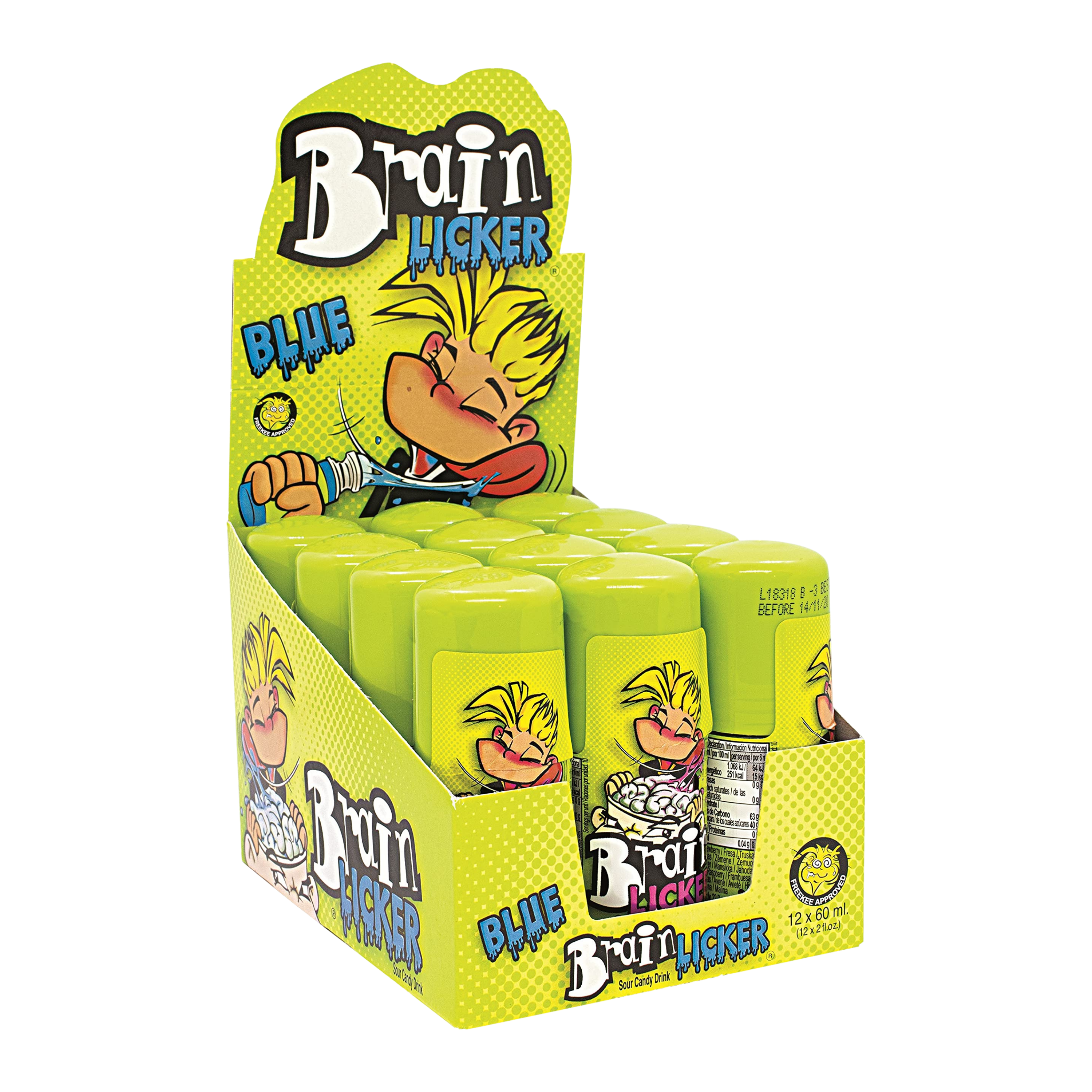 Brain Licker | Zuur 60ml | Los of in doos (12 x 60ml)