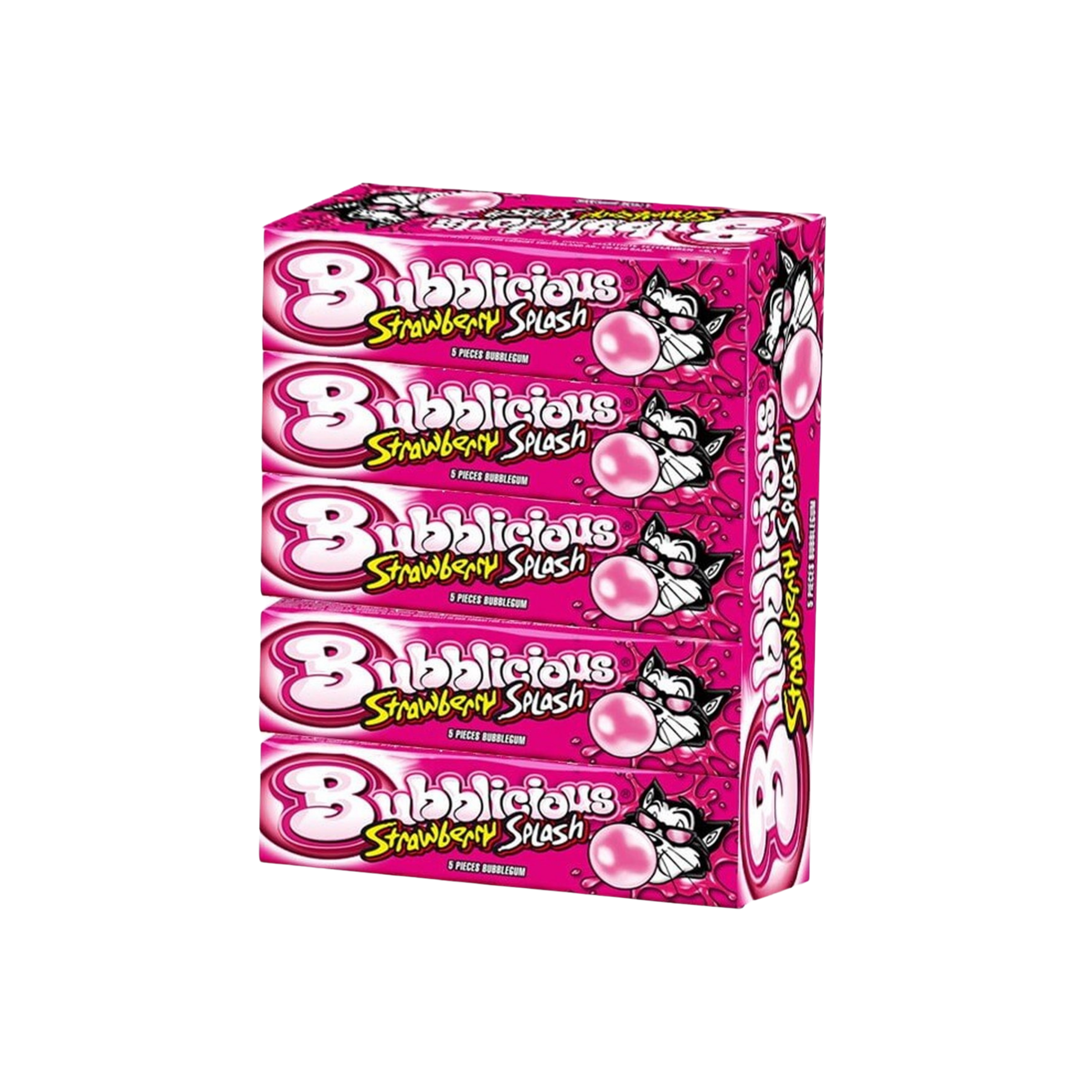Bubblicious | Aardbei 38g | Los of Doos (18 x 38g)