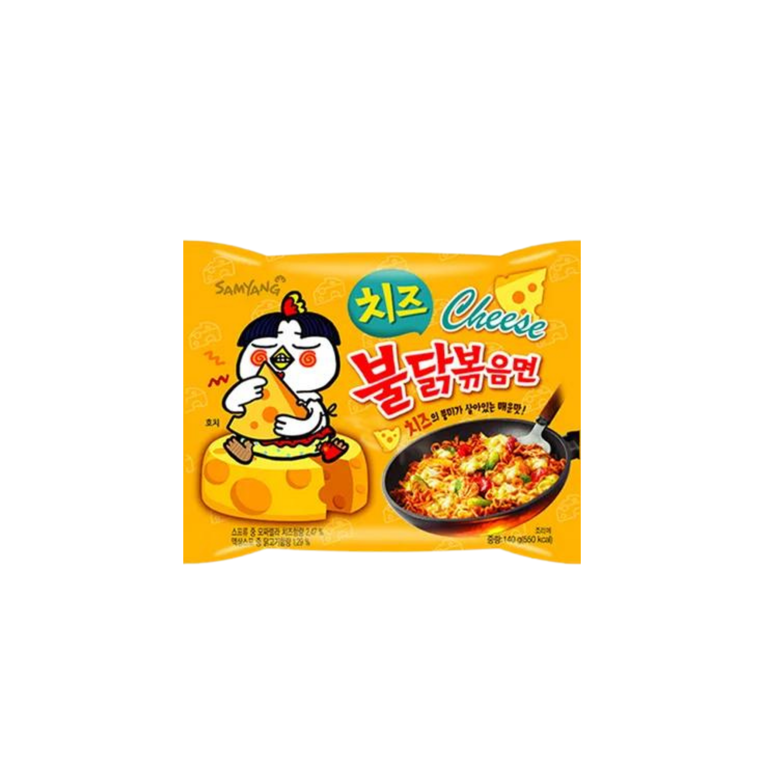 Buldak | Instant Noedels Kaas 140g | Per stuk of Pak van 5