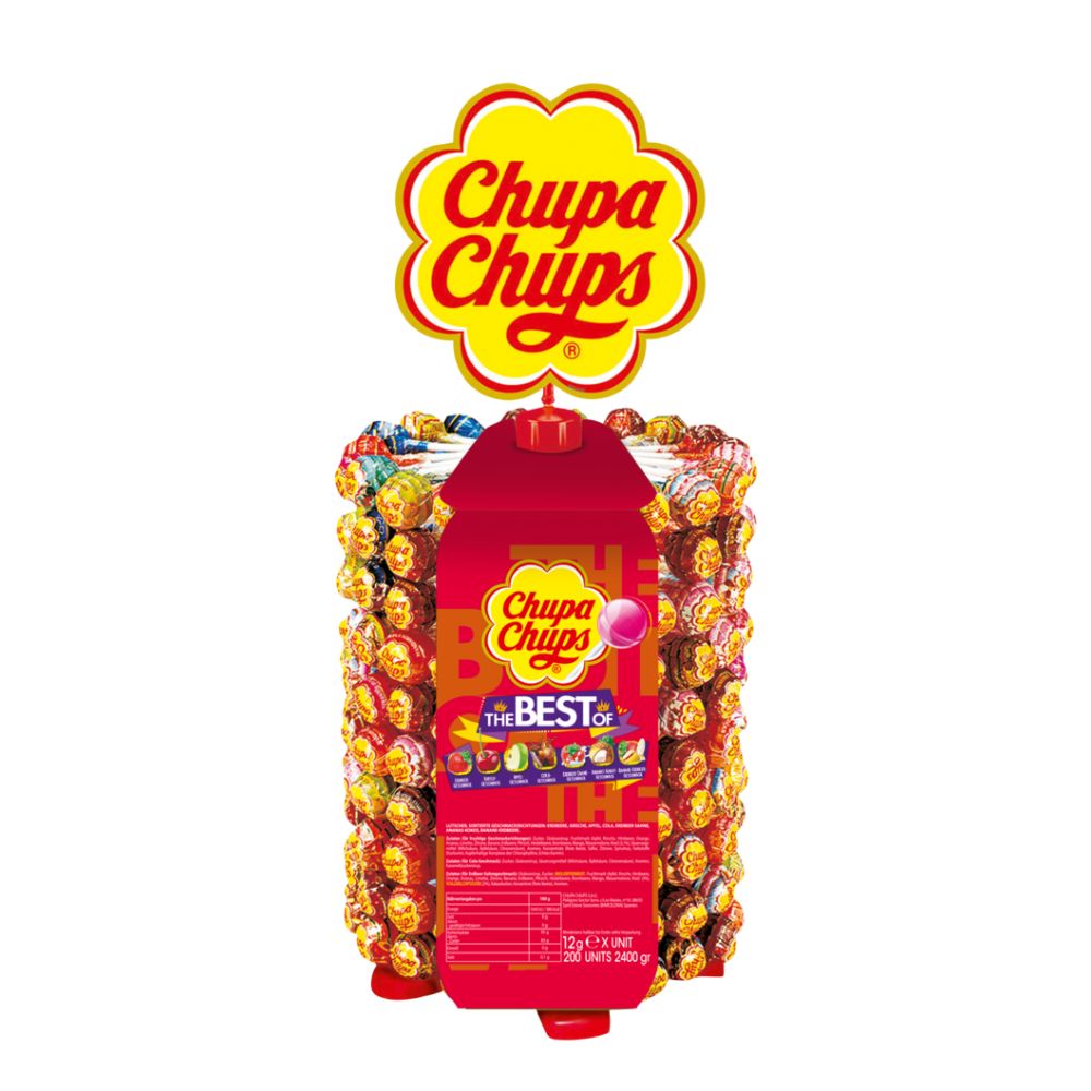 Chupa Chups | The Best of | Wheel 200 pieces