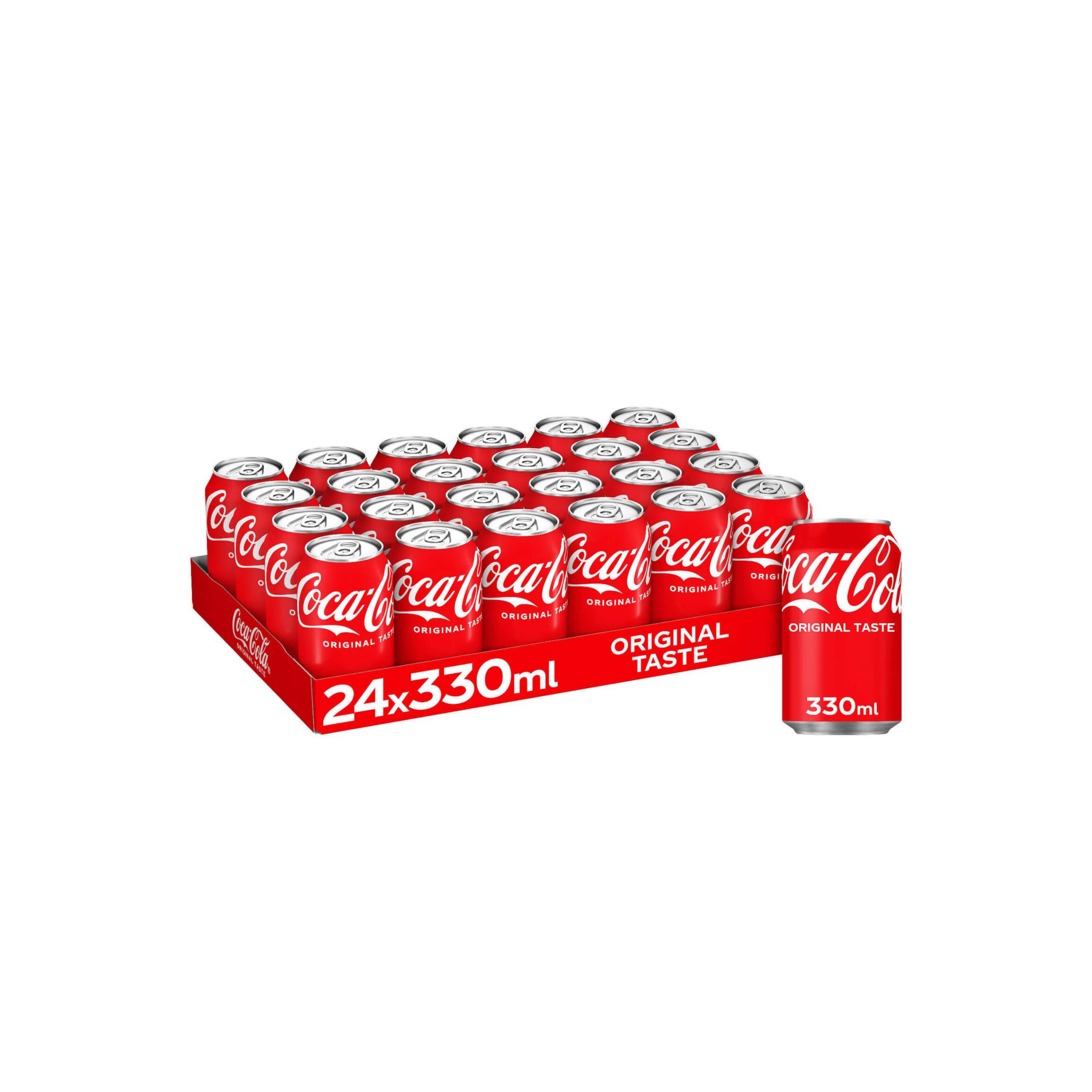 Coca-Cola | Origineel blikje van 330 ml | Per stuk of doos van 24