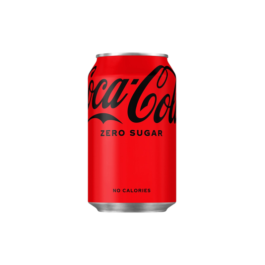 Coca-Cola | Zero 330ml blikje | Per stuk of doos van 24