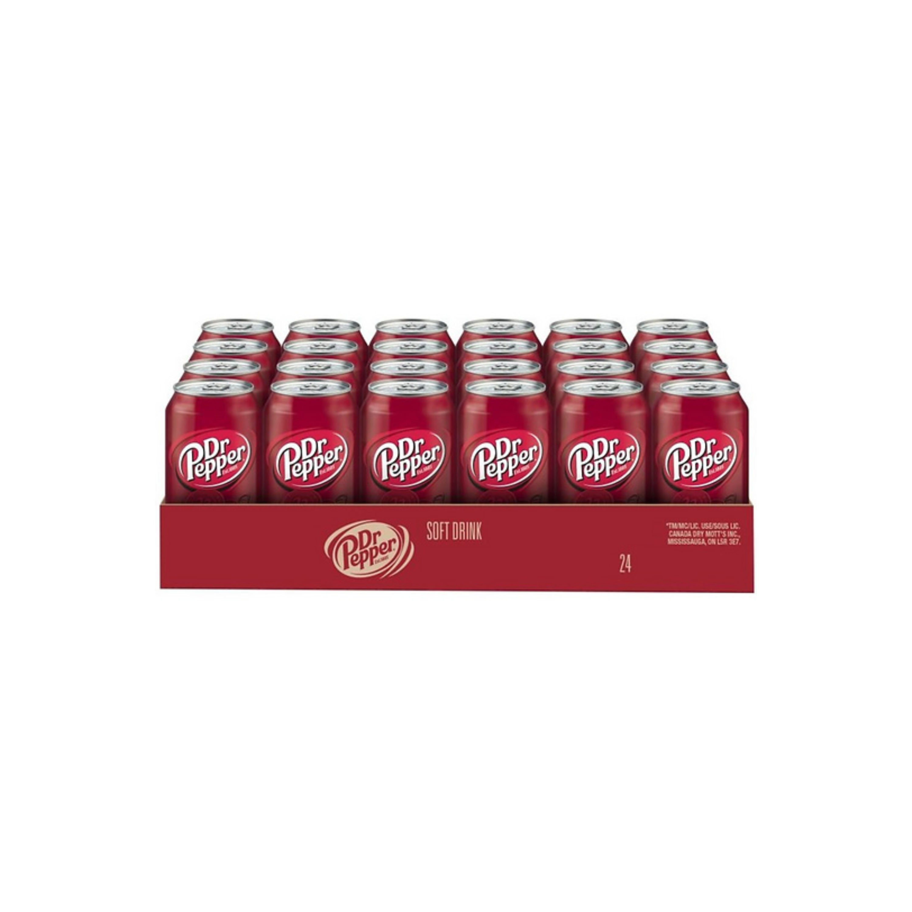Dr Pepper | 330ml blik | Per stuk of doos van 24