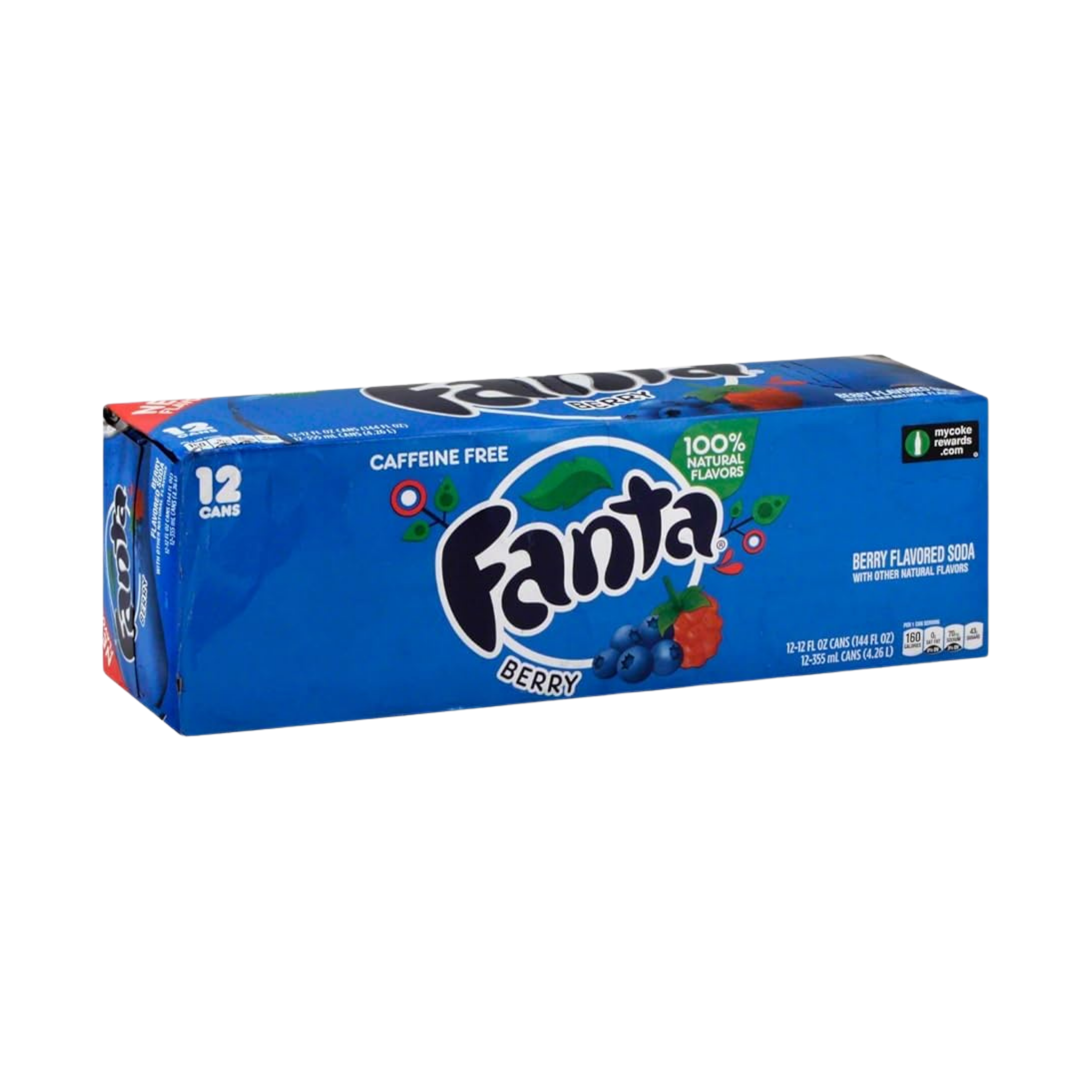 Fanta USA | Berry 355ml blik | Per stuk of doos van 12
