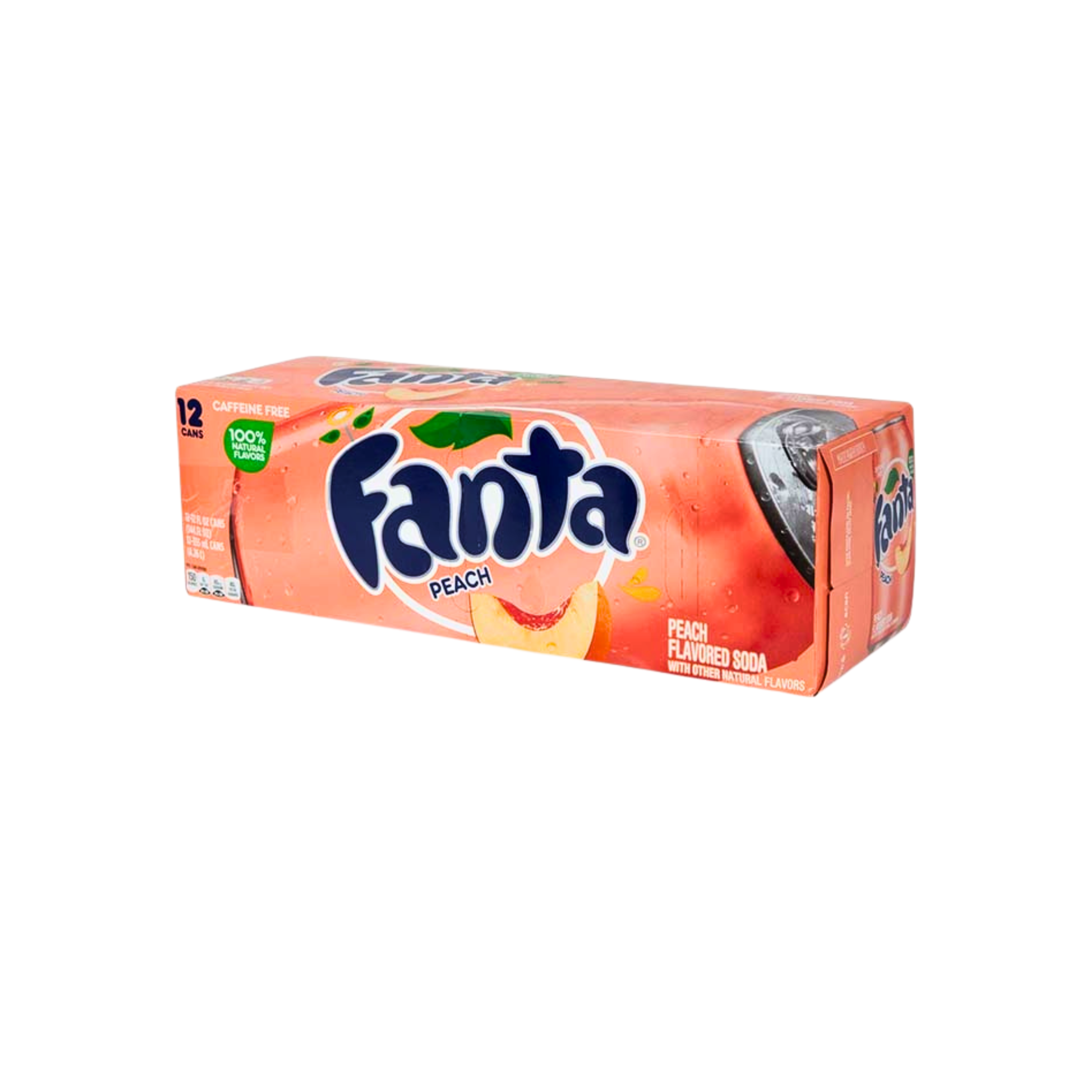 Fanta USA | Perzik 355ml blik | Per stuk of doos van 12