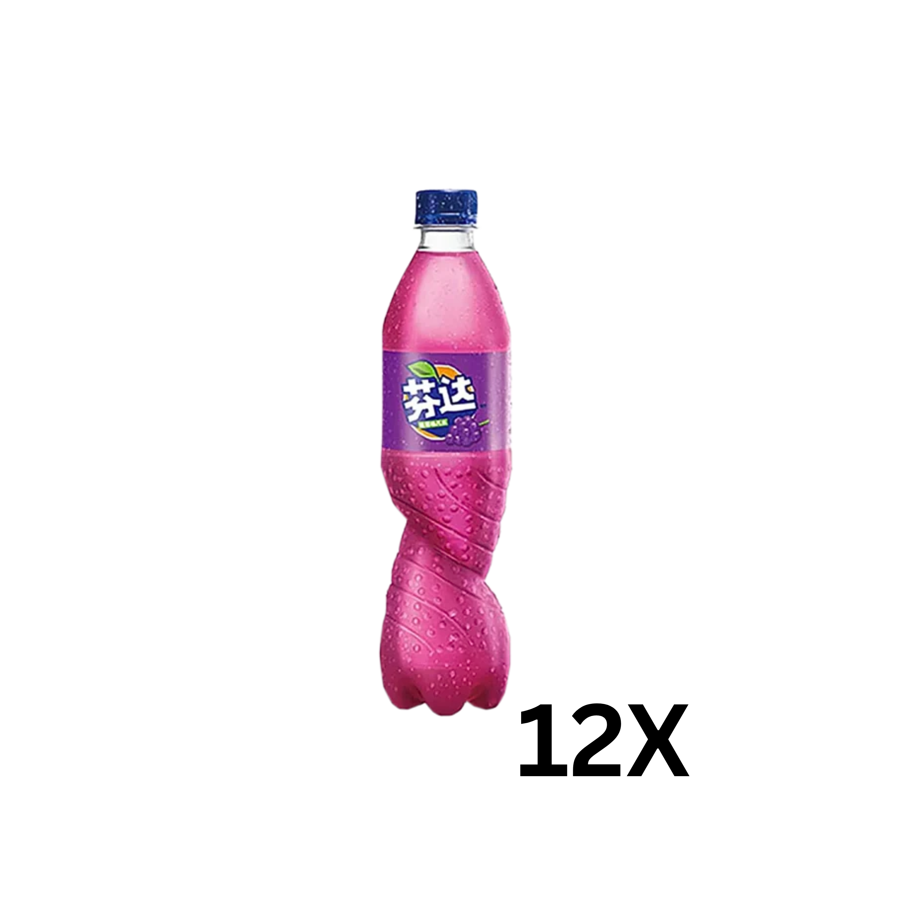 Fanta China | Grape 500ml fles | Per stuk of doos van 12