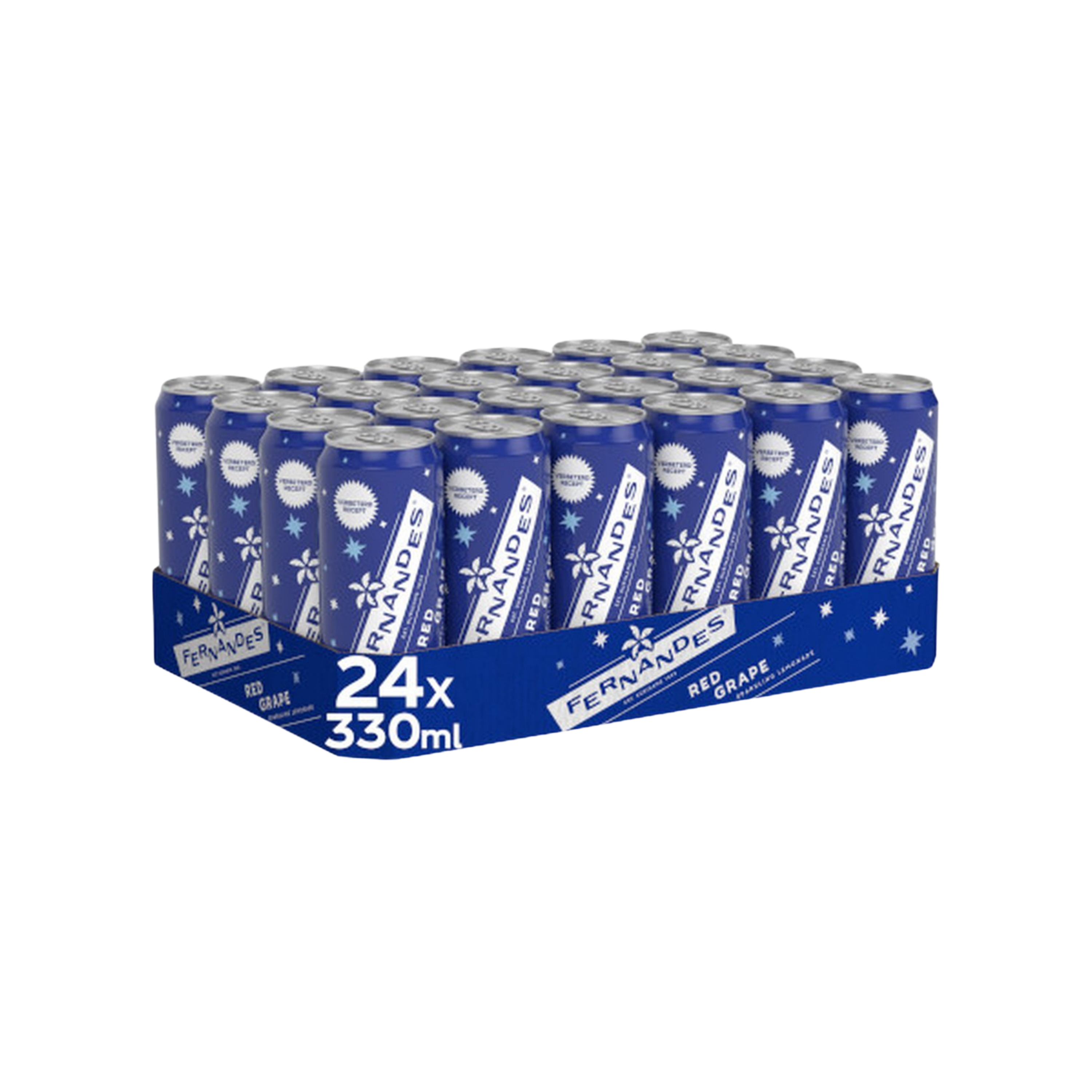 Fernandes | Blauw 330ml blik | Per stuk of doos van 24