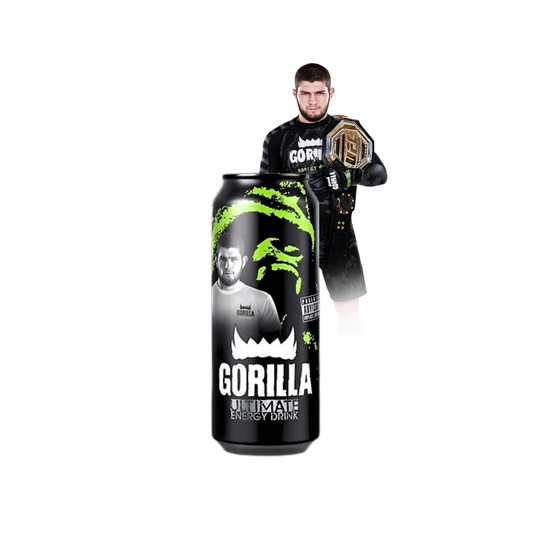 Gorilla Energy Drink | Original 500 ml Can | Single or Box of 12