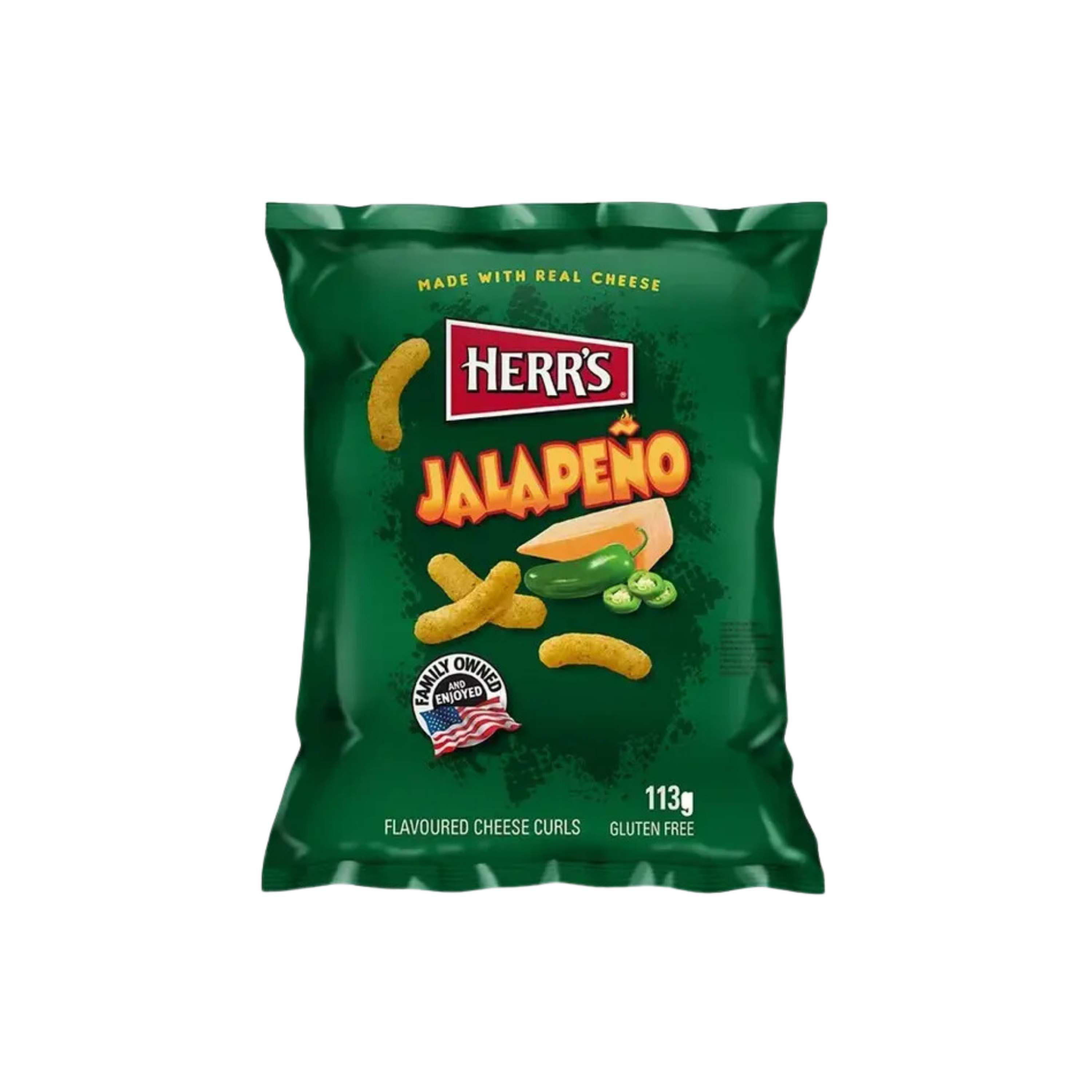 Herr's | Jalapeno Cheese Curls 113g