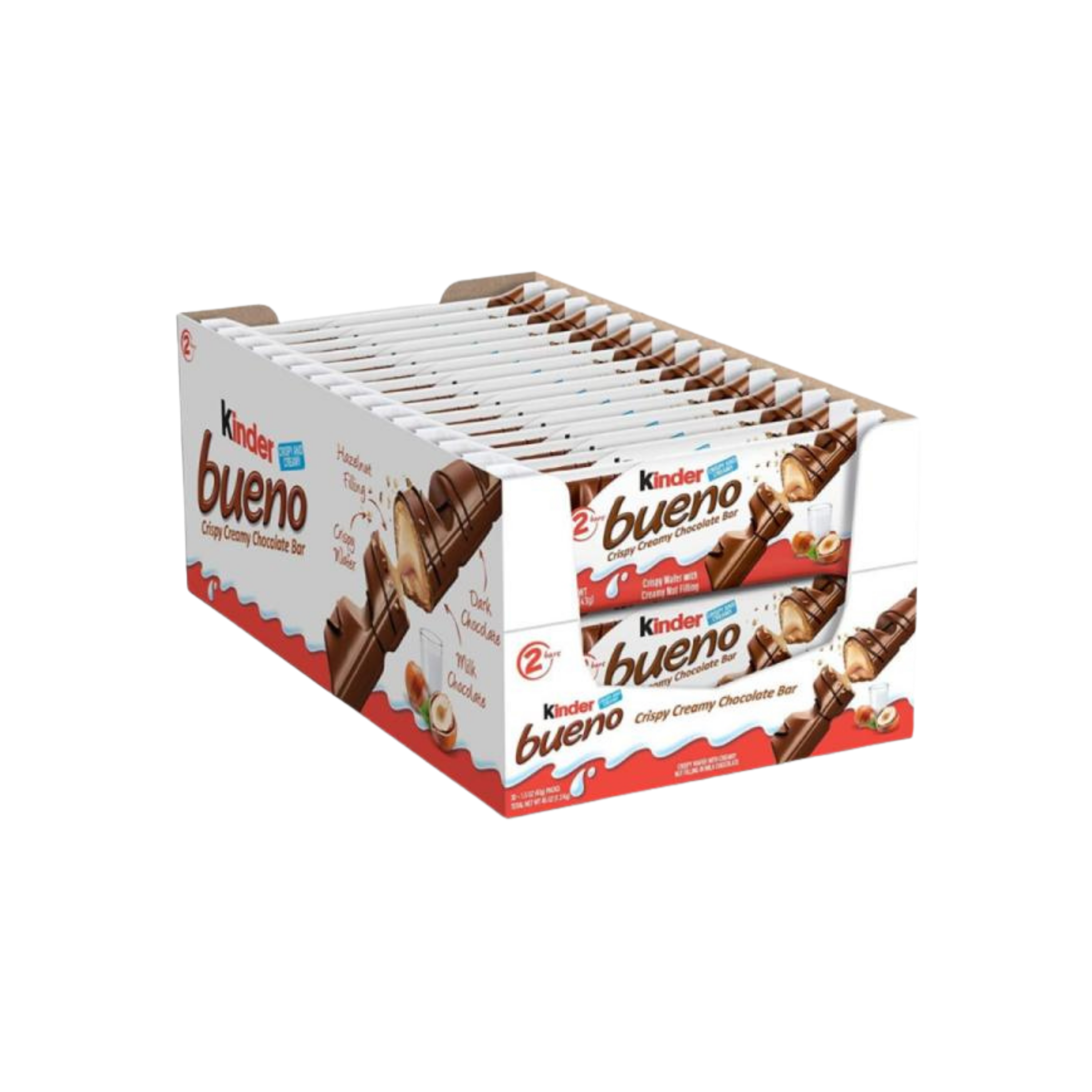 Kinder Bueno | Per stuk of doos (30 x 43g)