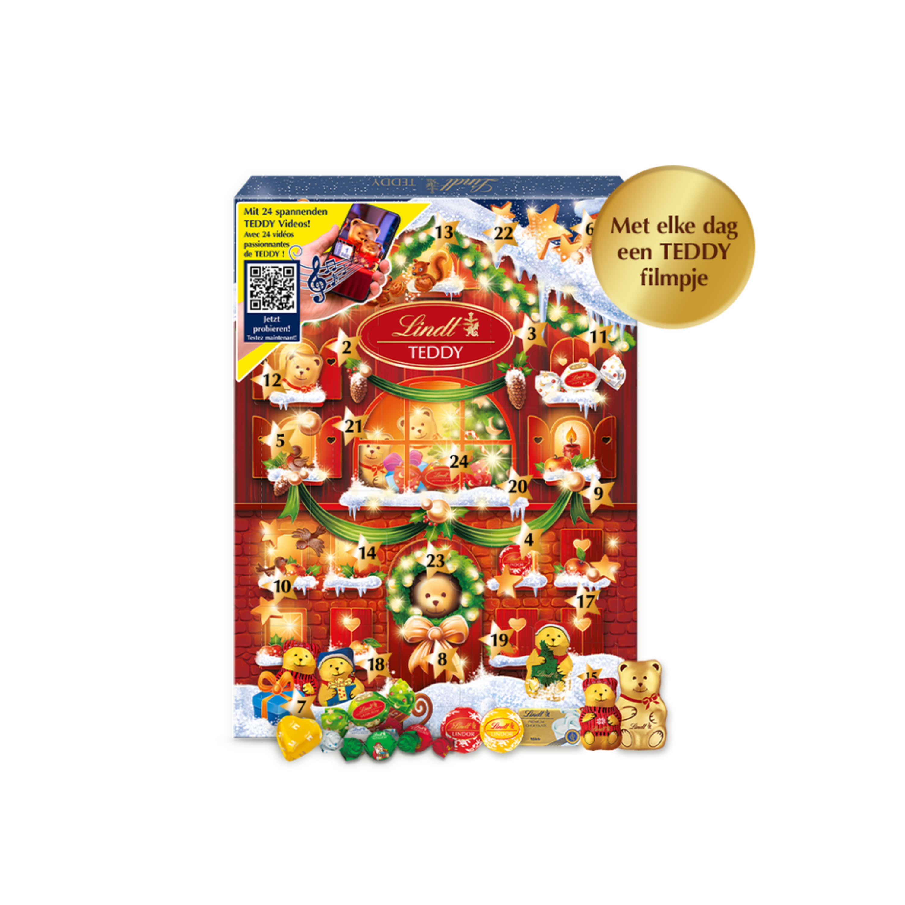 Lindt | Adventskalender Teddy 170g