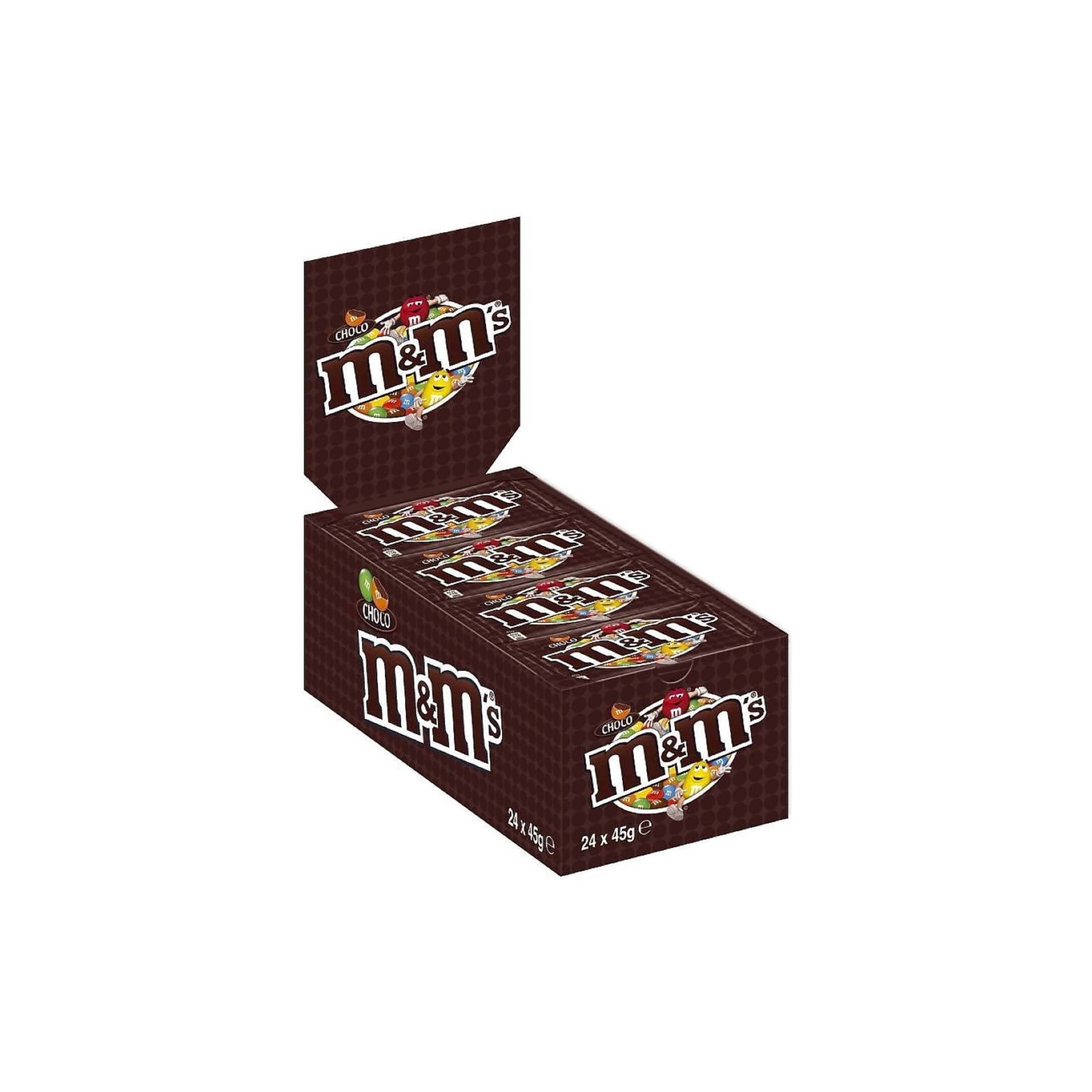 M&M'S | Choco Melkchocolade 45g | Per stuk of doos (24 x 45g)