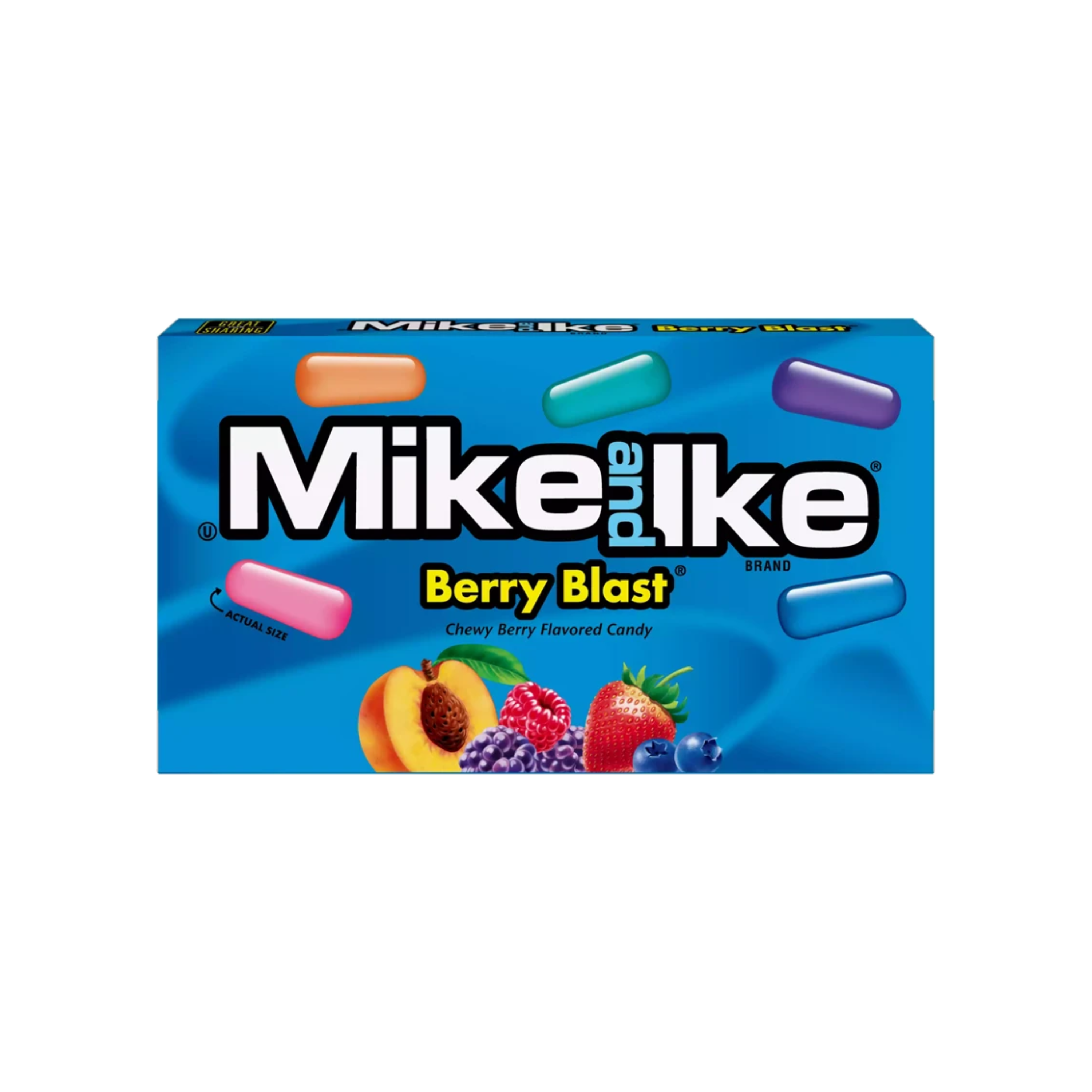 Mike en Ike | Berry Blast 120g | Per stuk of doos (12 x 120g)