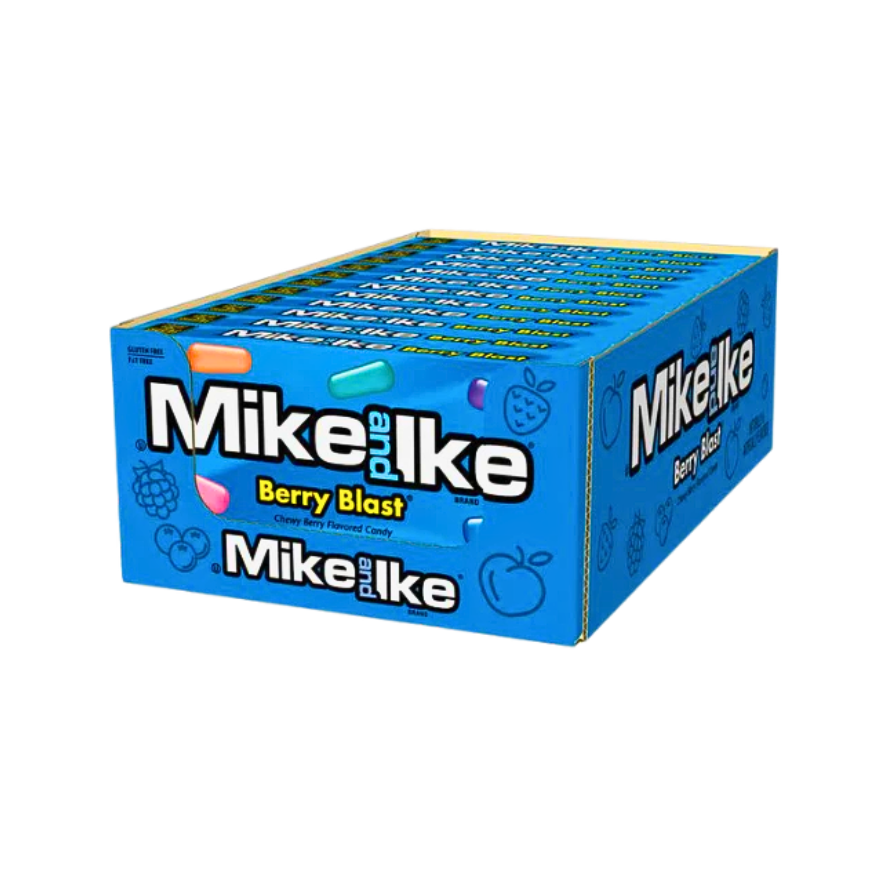 Mike en Ike | Berry Blast 120g | Per stuk of doos (12 x 120g)