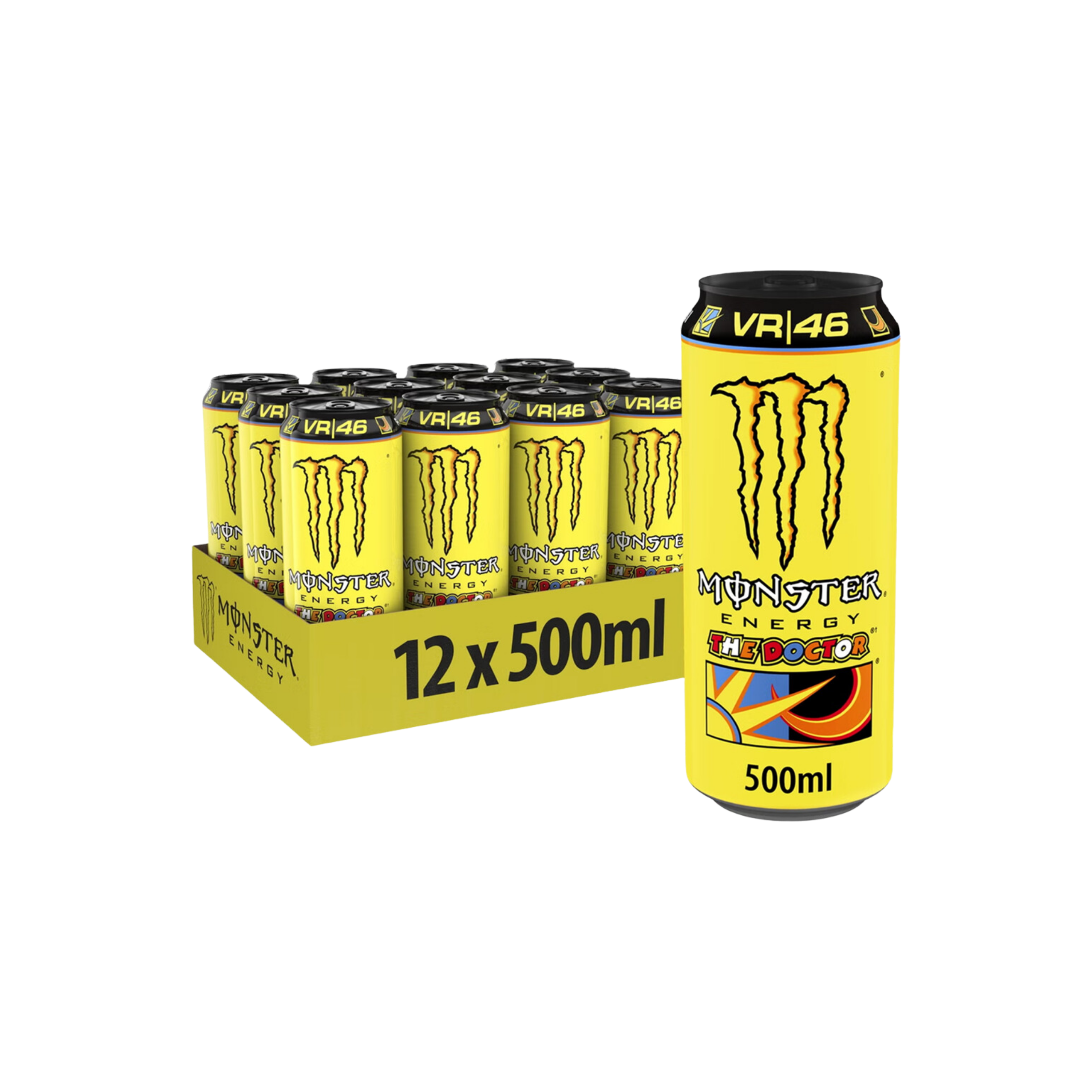 Monster Energy | Doctor 500ml blik | Per stuk of doos van 12