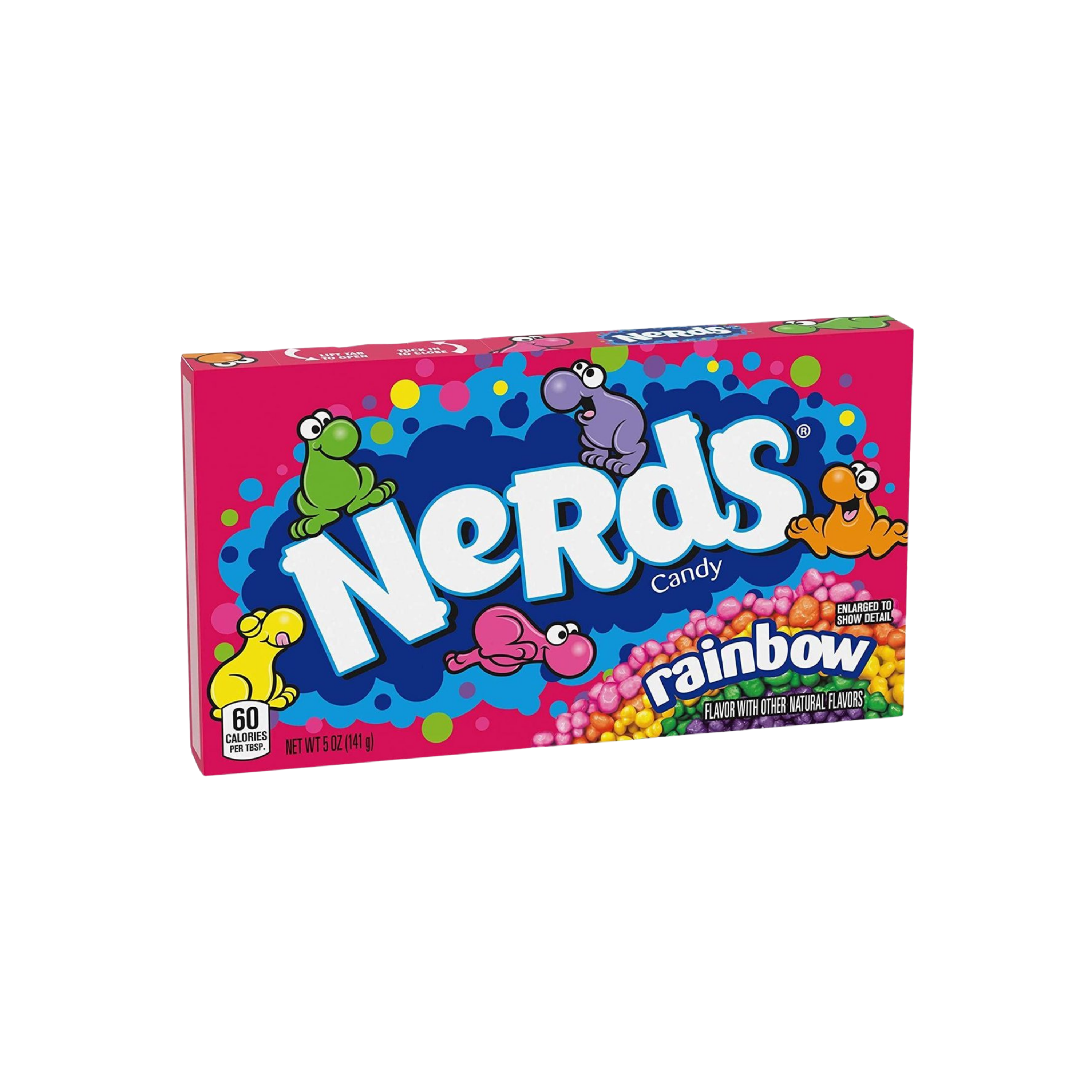 Nerds | Regenboog | Per stuk of doos (12 x 141g)
