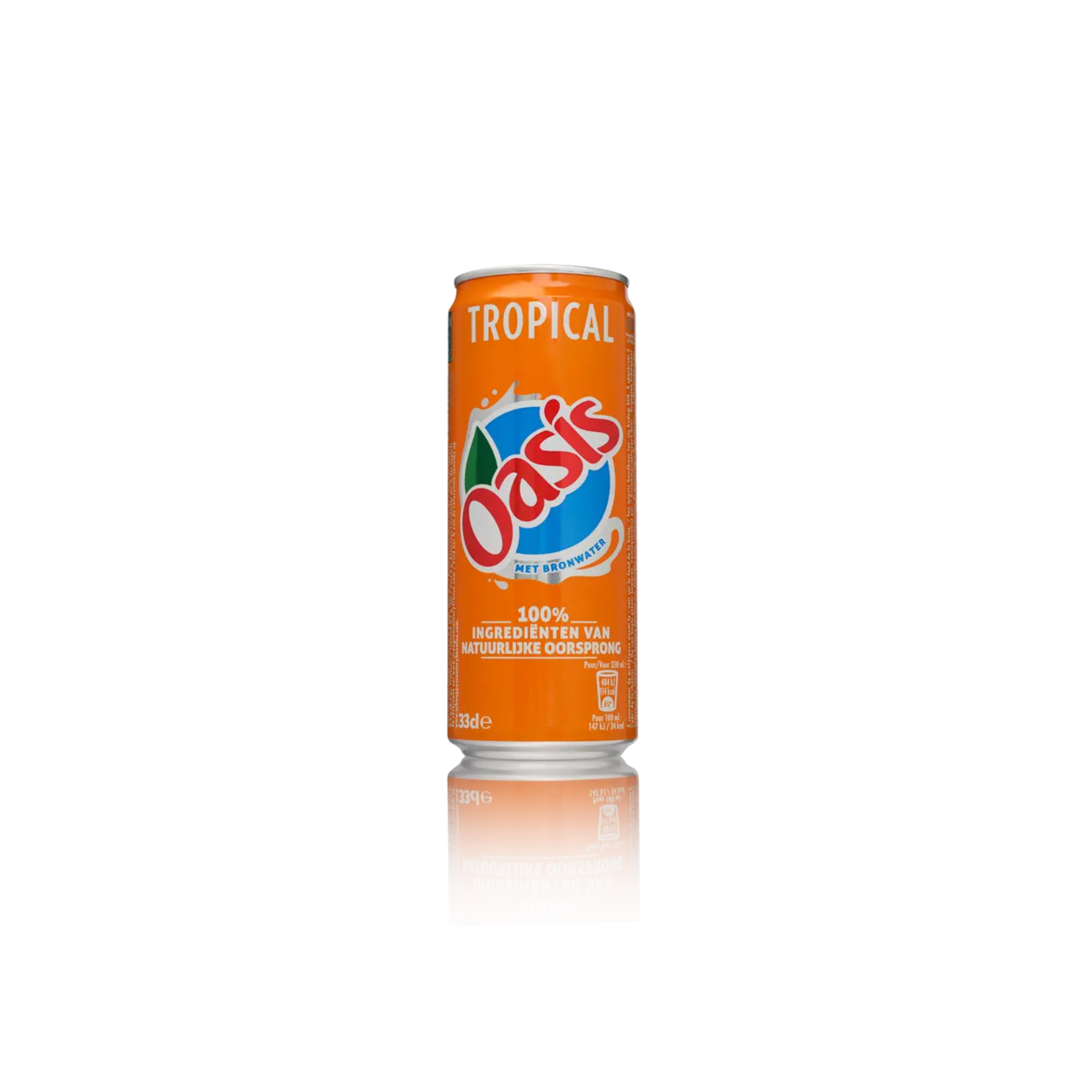 Oasis | Tropical 330ml blik | Per stuk of doos van 6