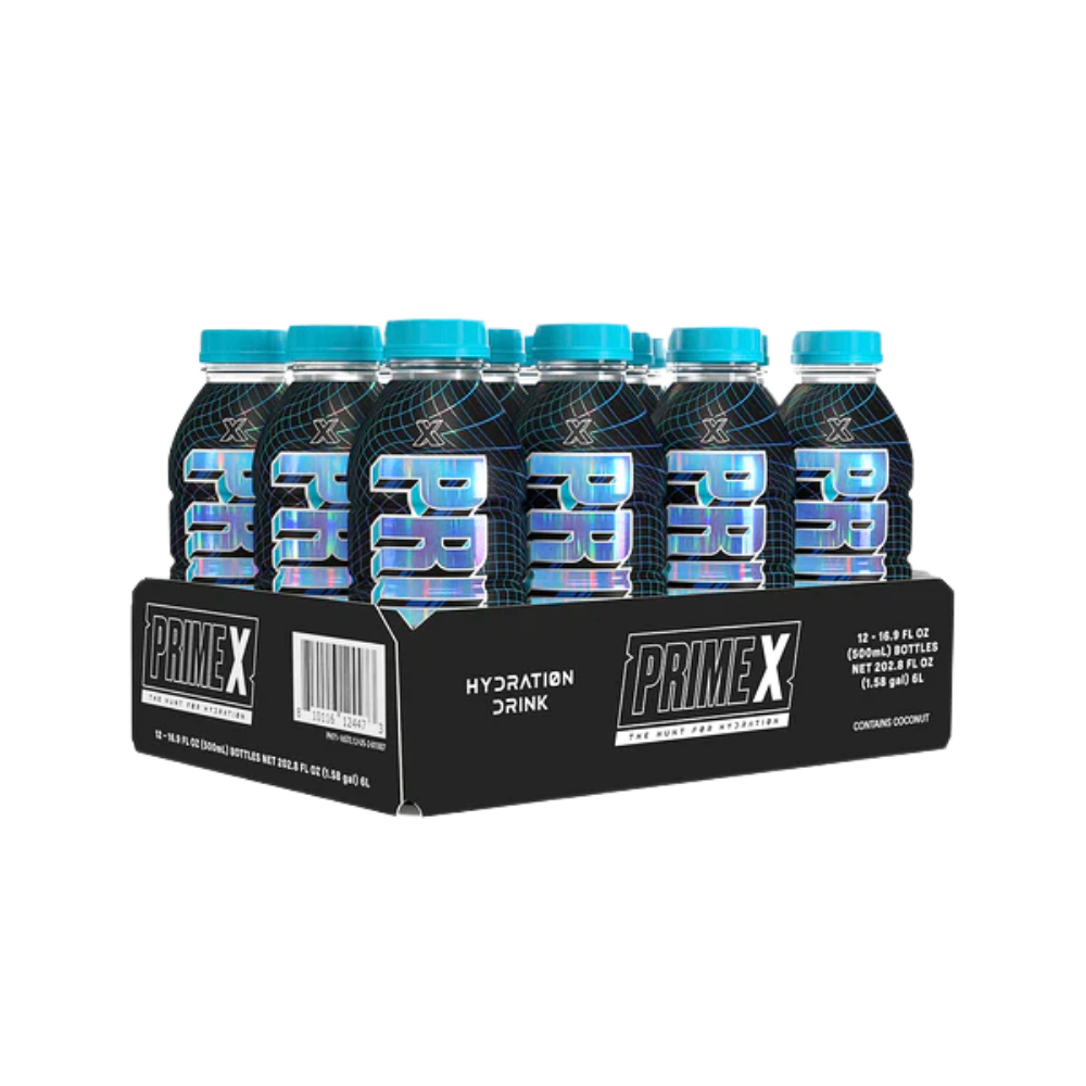 Prime Hydration Drink | X Blue | Single or Box (12 x 500ml)