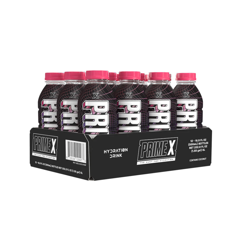 Prime Hydration Drink | X Pink | Single or Box (12 x 500ml)