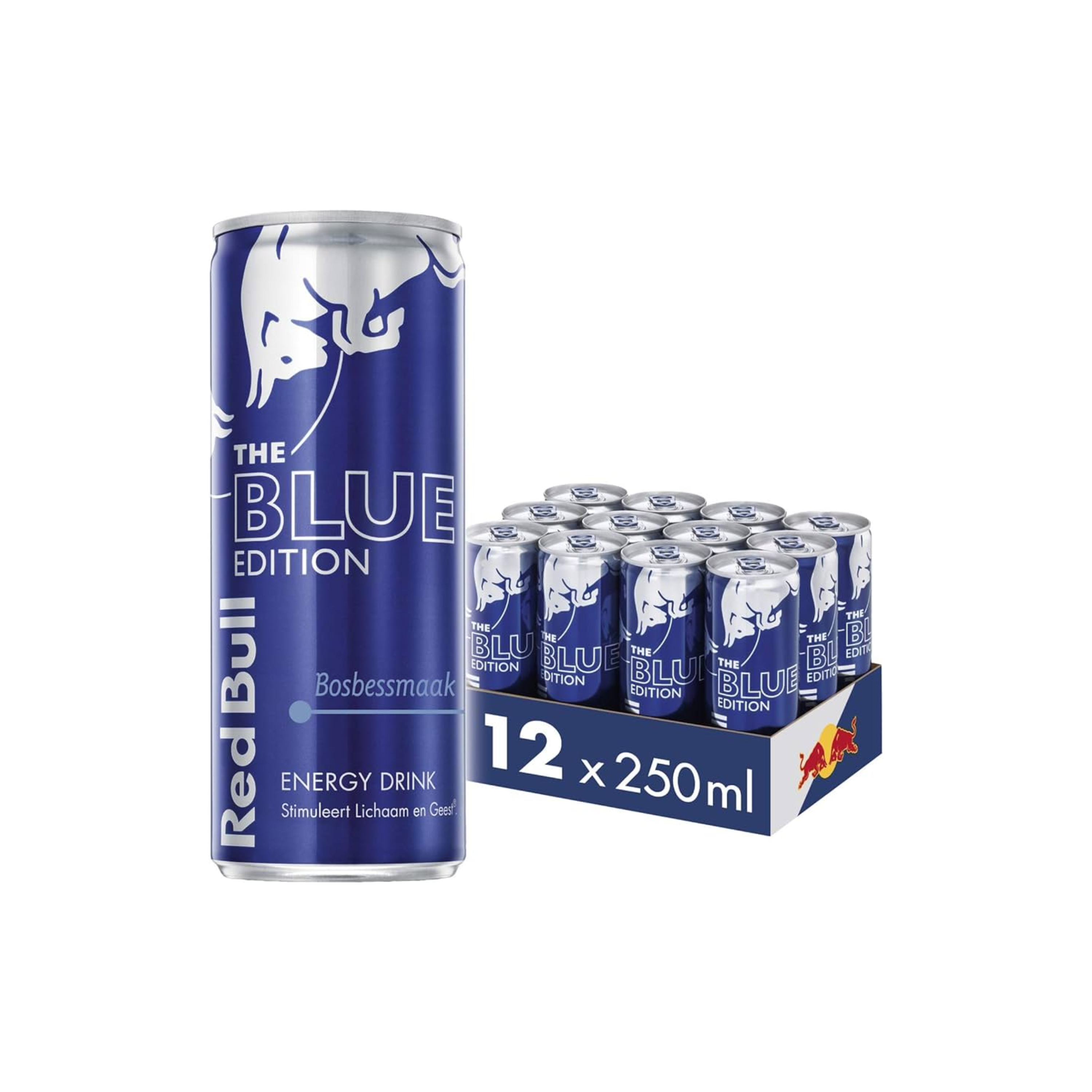 Red Bull | Blueberry Edition 250ml blik | Per stuk of doos van 12