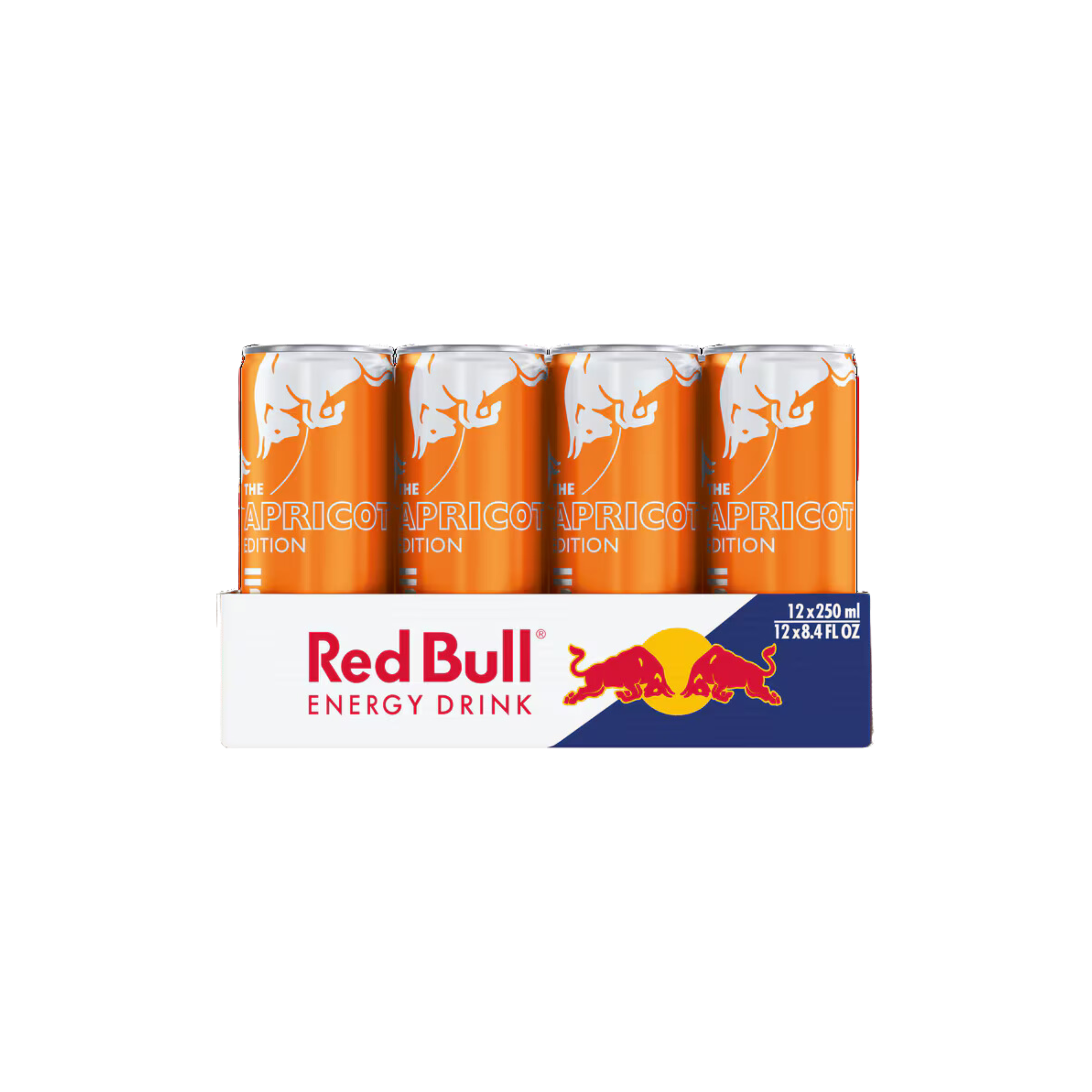 Red Bull | Apricot Edition 250ml blikje | Per stuk of doos van 12