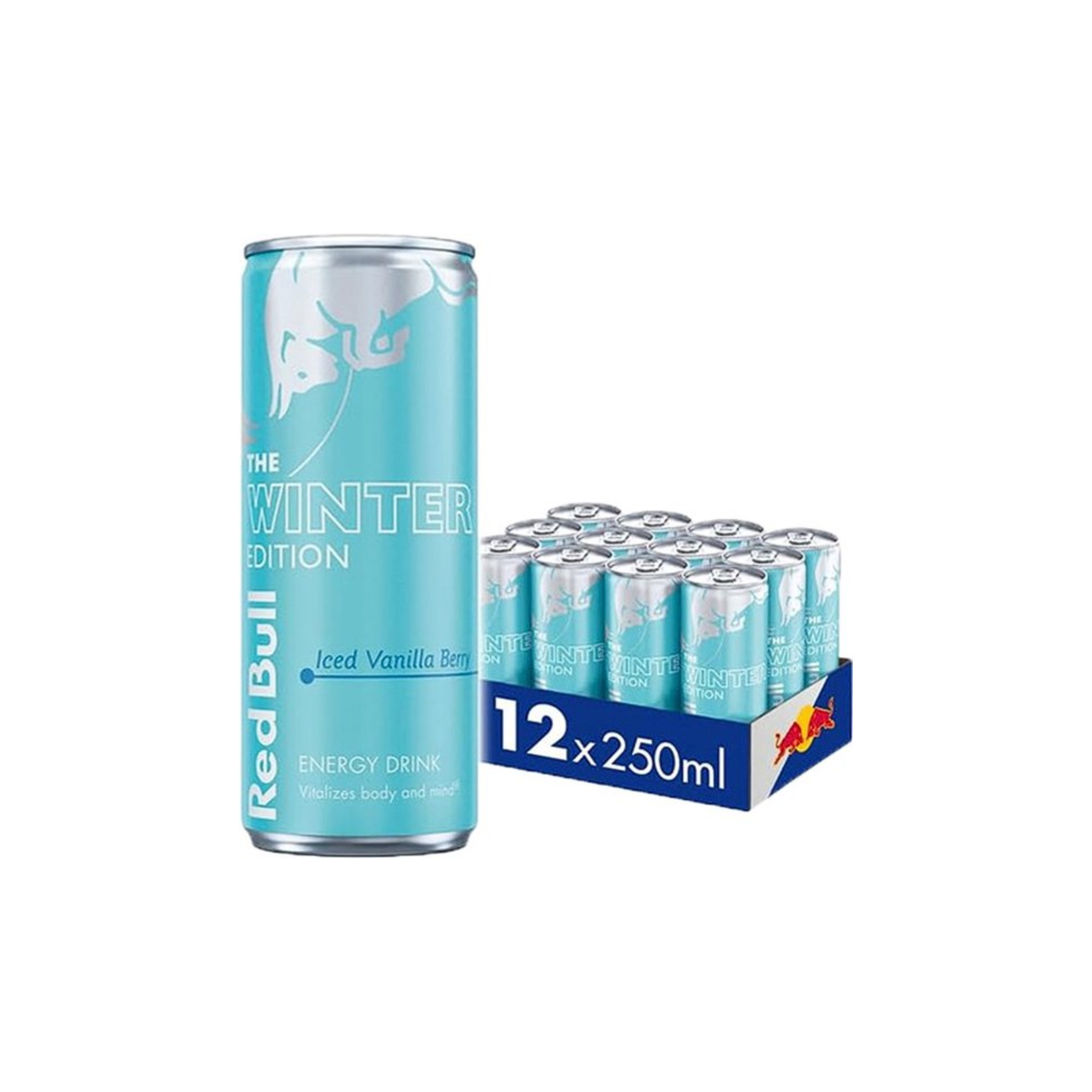 Red Bull | Iced Vanilla Berry Edition 250ml | Per stuk of doos van 12