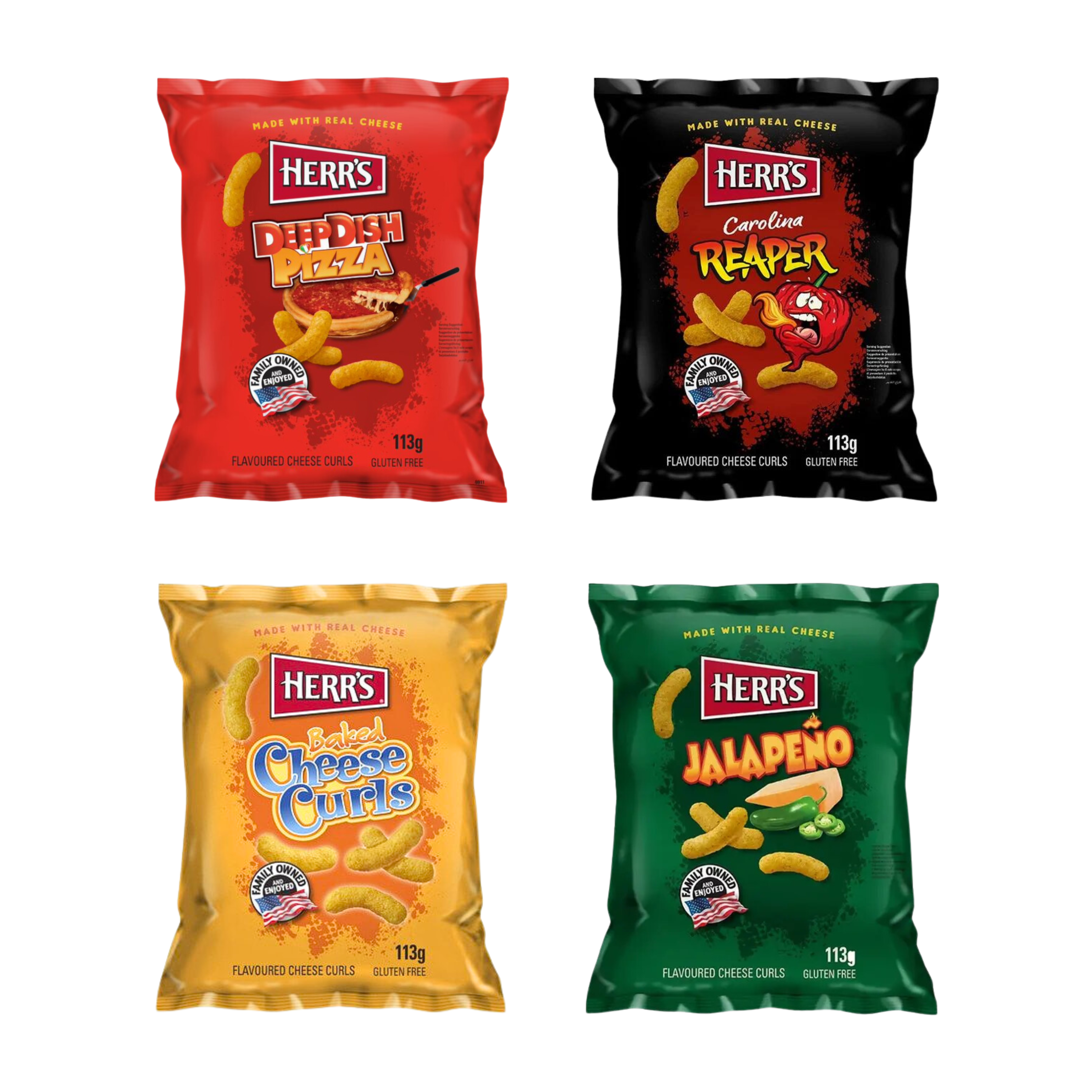 Herr's | Carolina Reaper Curls 113g