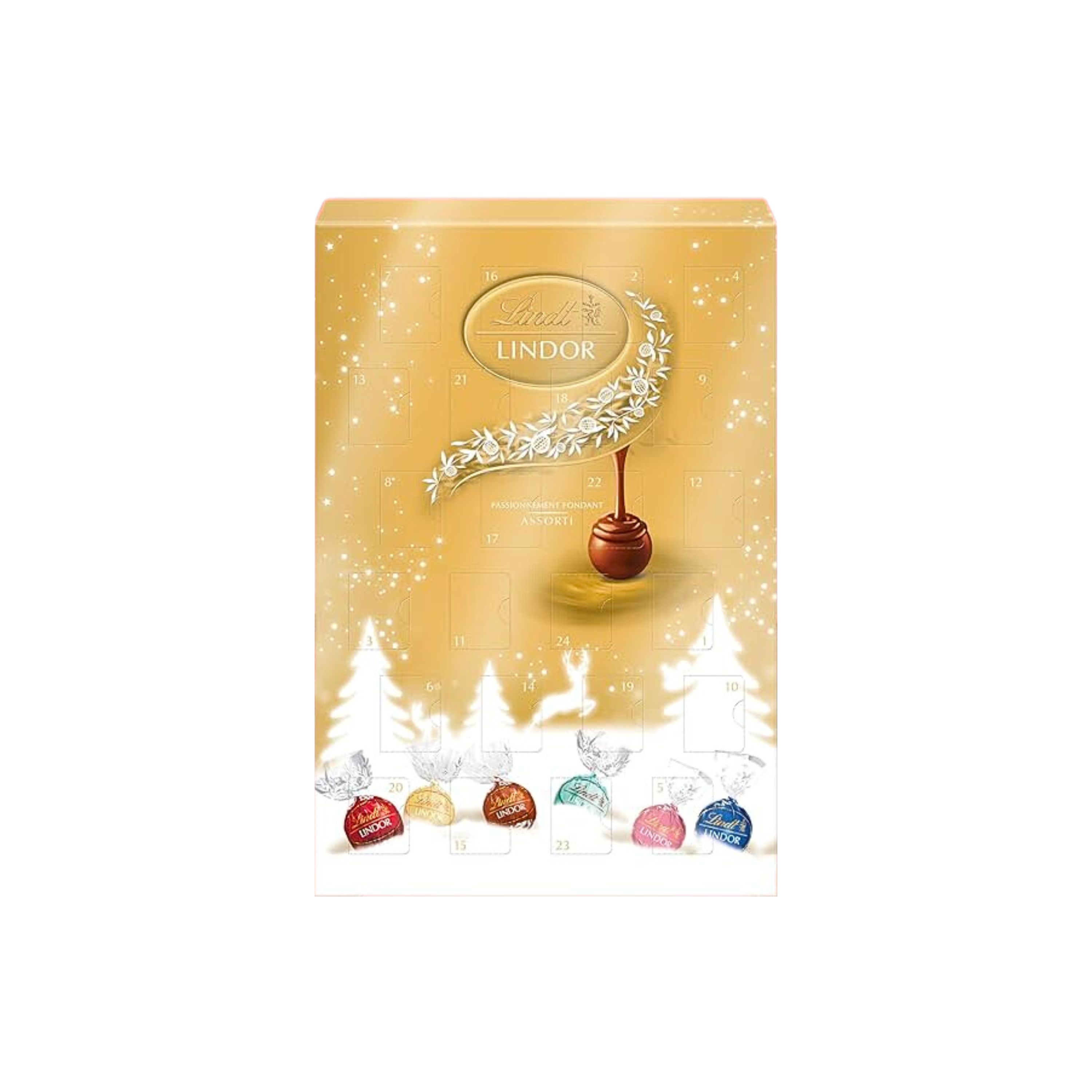 Lindt | Lindor Adventskalender Assorti 300g