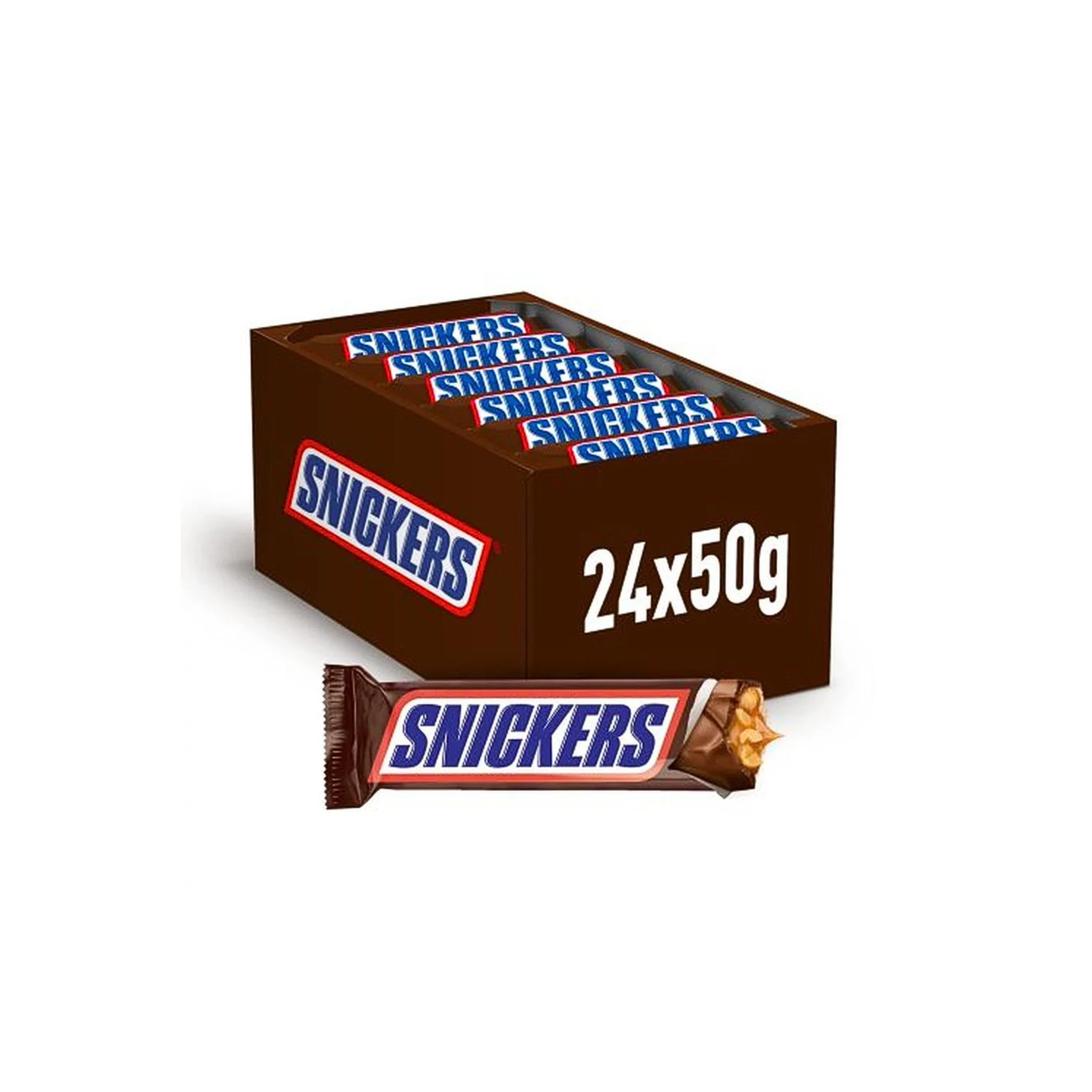 Snickers Box of 24 x 50 g | Milk Chocolate | Saint Martin Super Sale