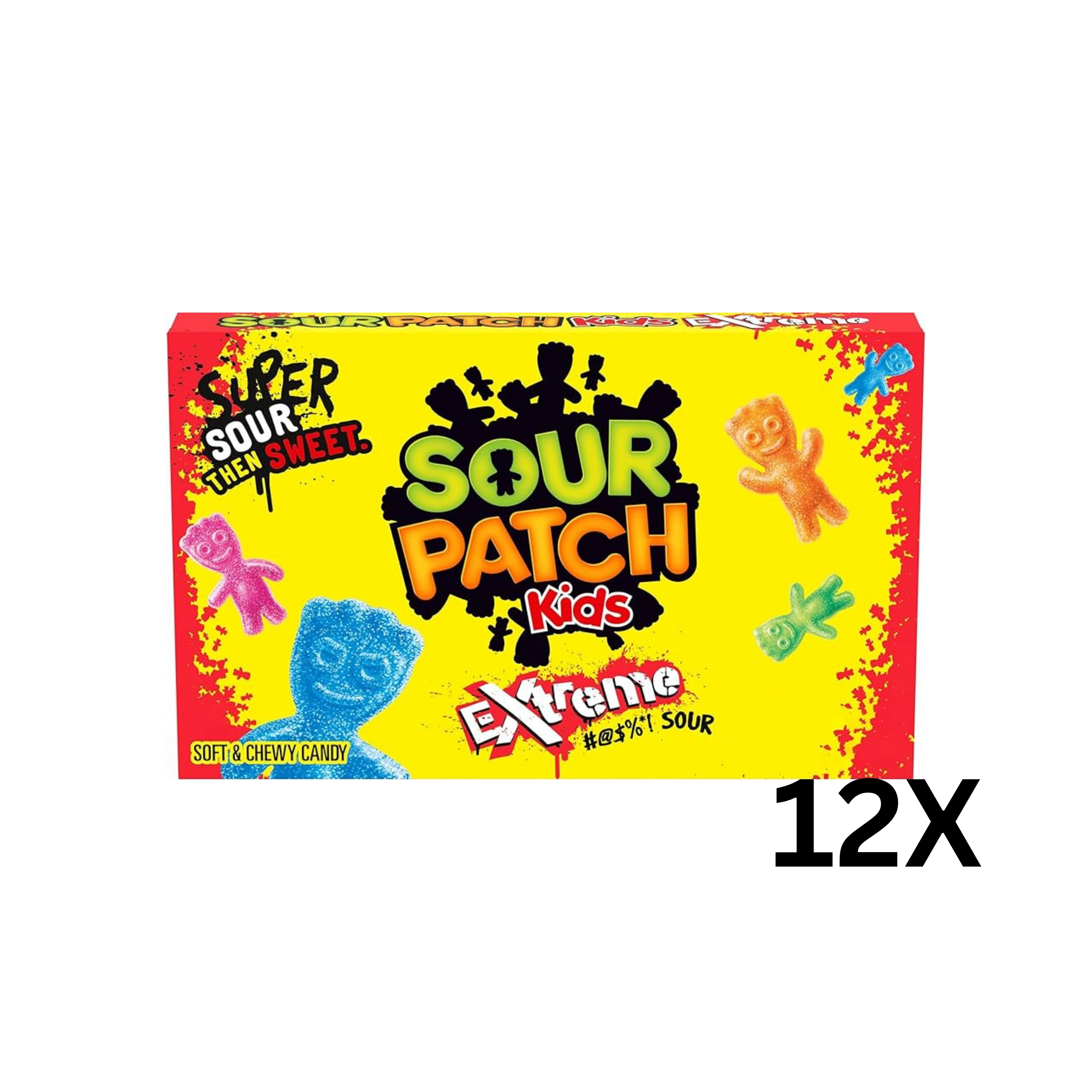 Sour Patch Kids | Extreme 99g | Per stuk of doos van 12