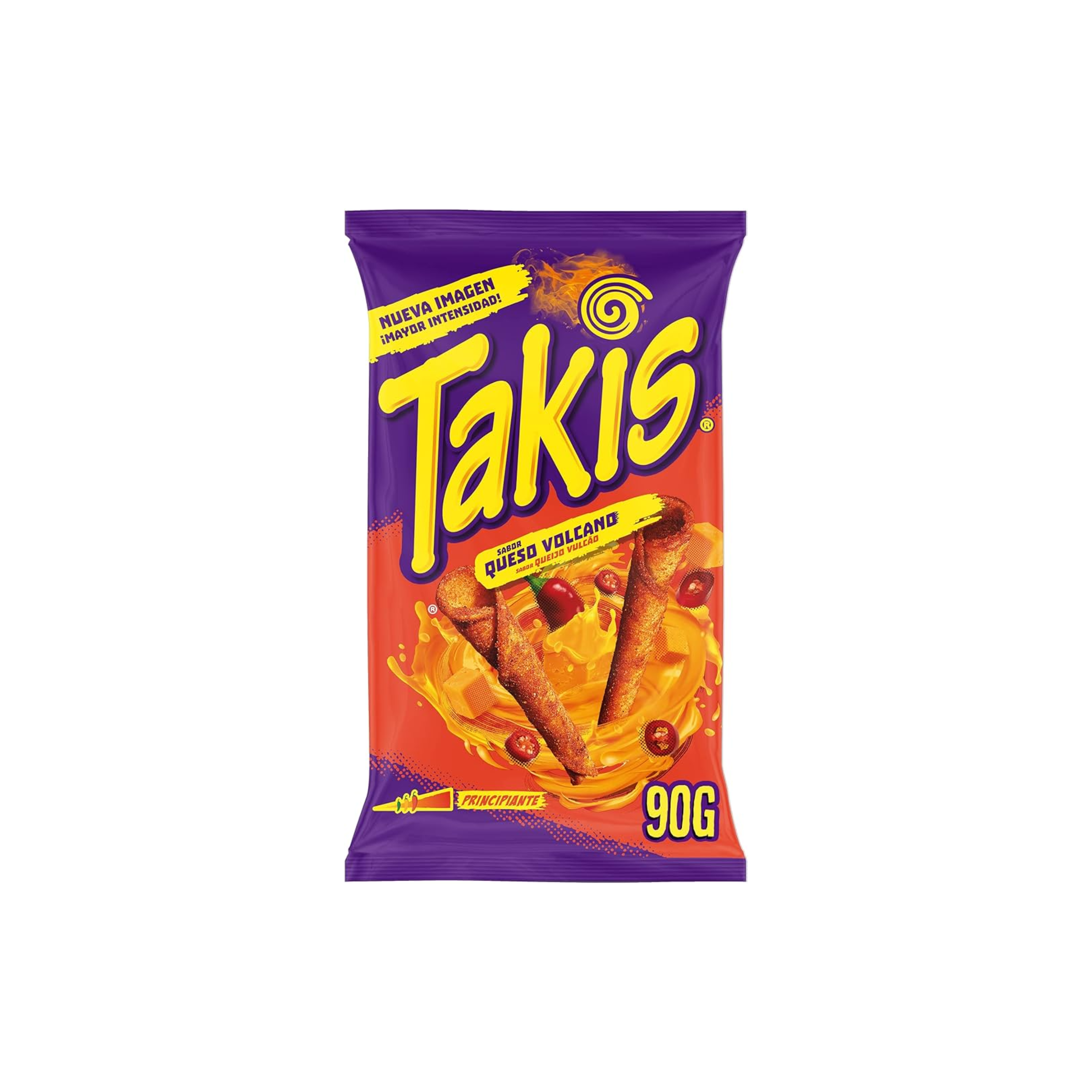 Takis | Queso Volcano 90g | Per stuk of doos van 18