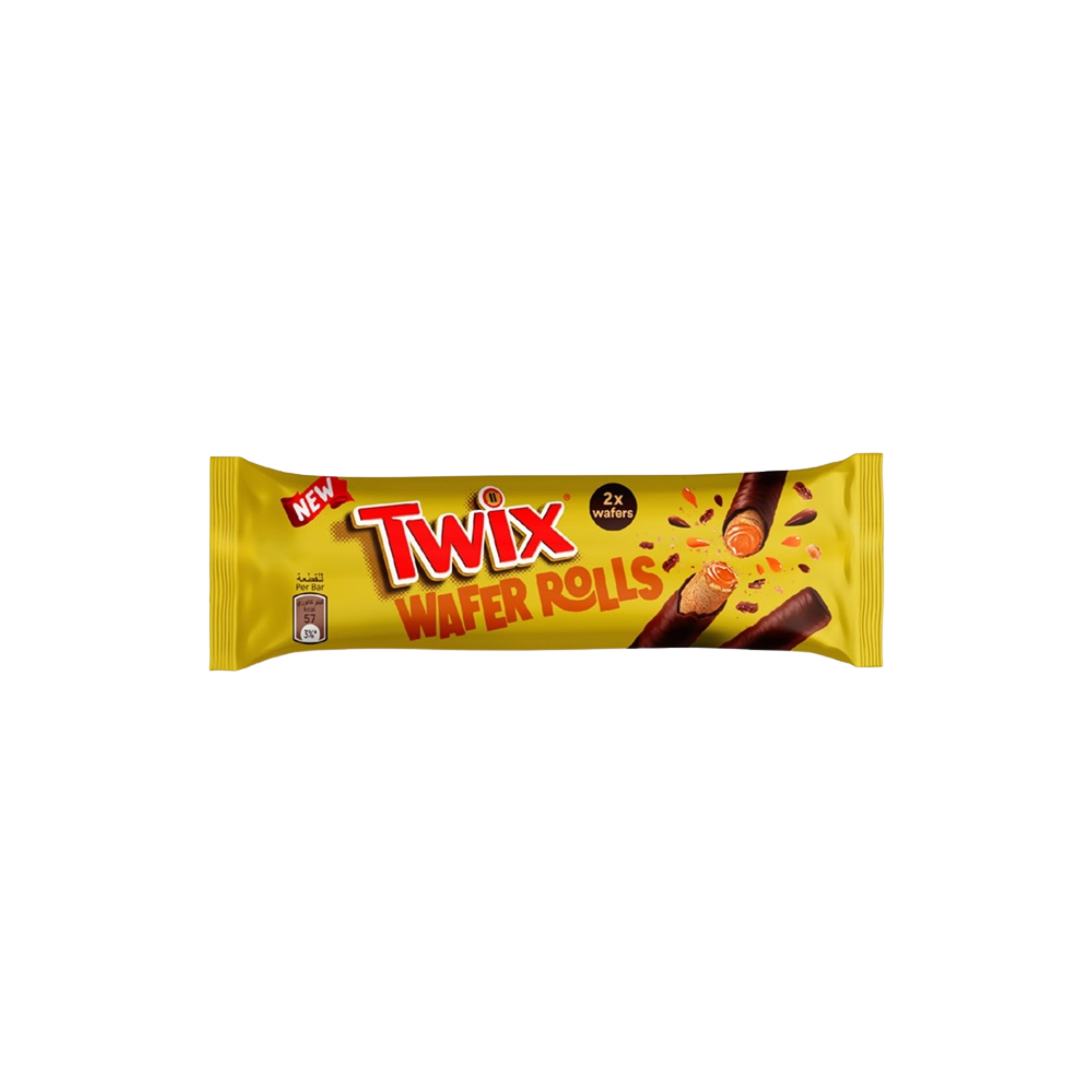 Twix | Wafer Rolls 22g | Per stuk of doos (12 x 22g)