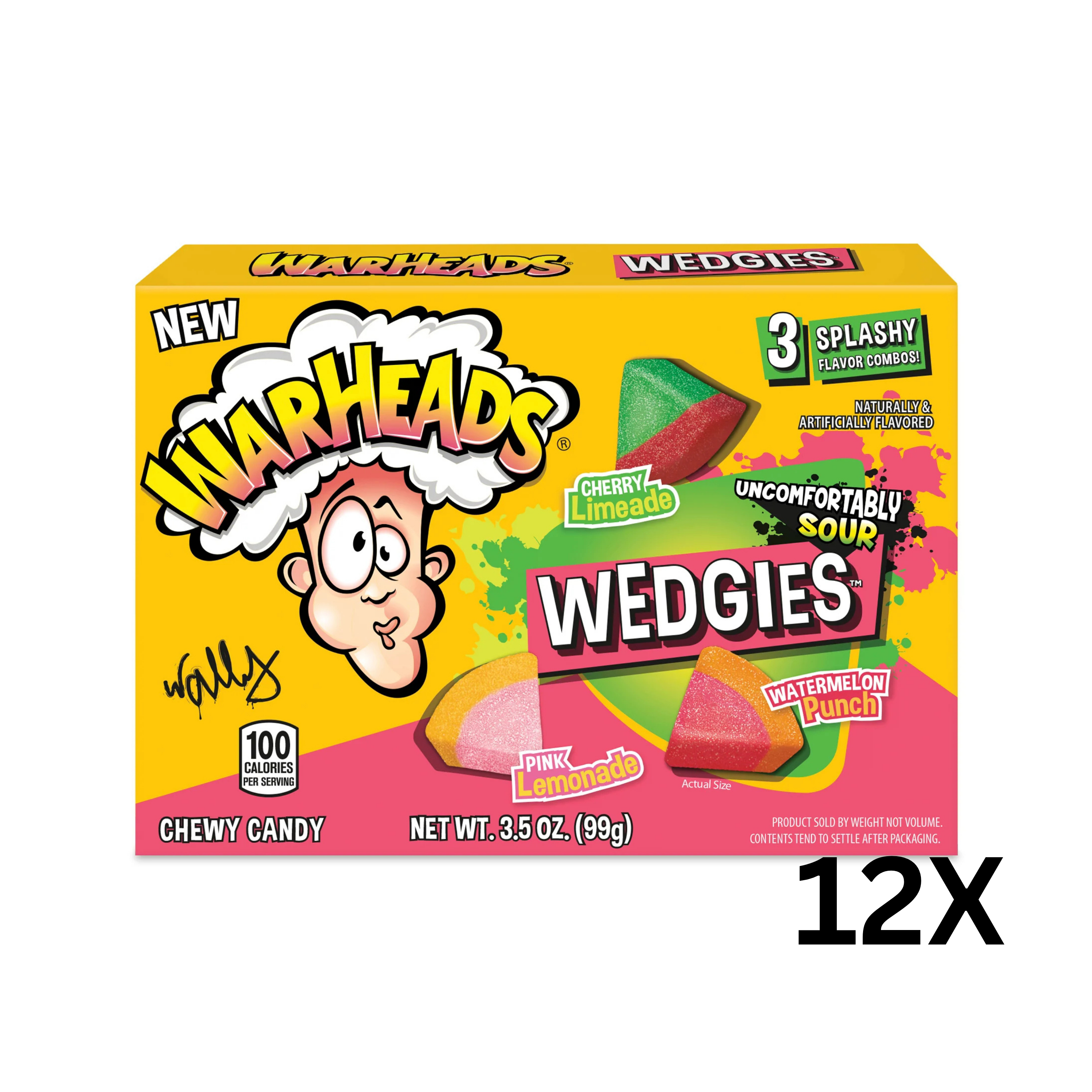 Warheads | Wedgies 99g | Per stuk of in doos (12 x 99g)