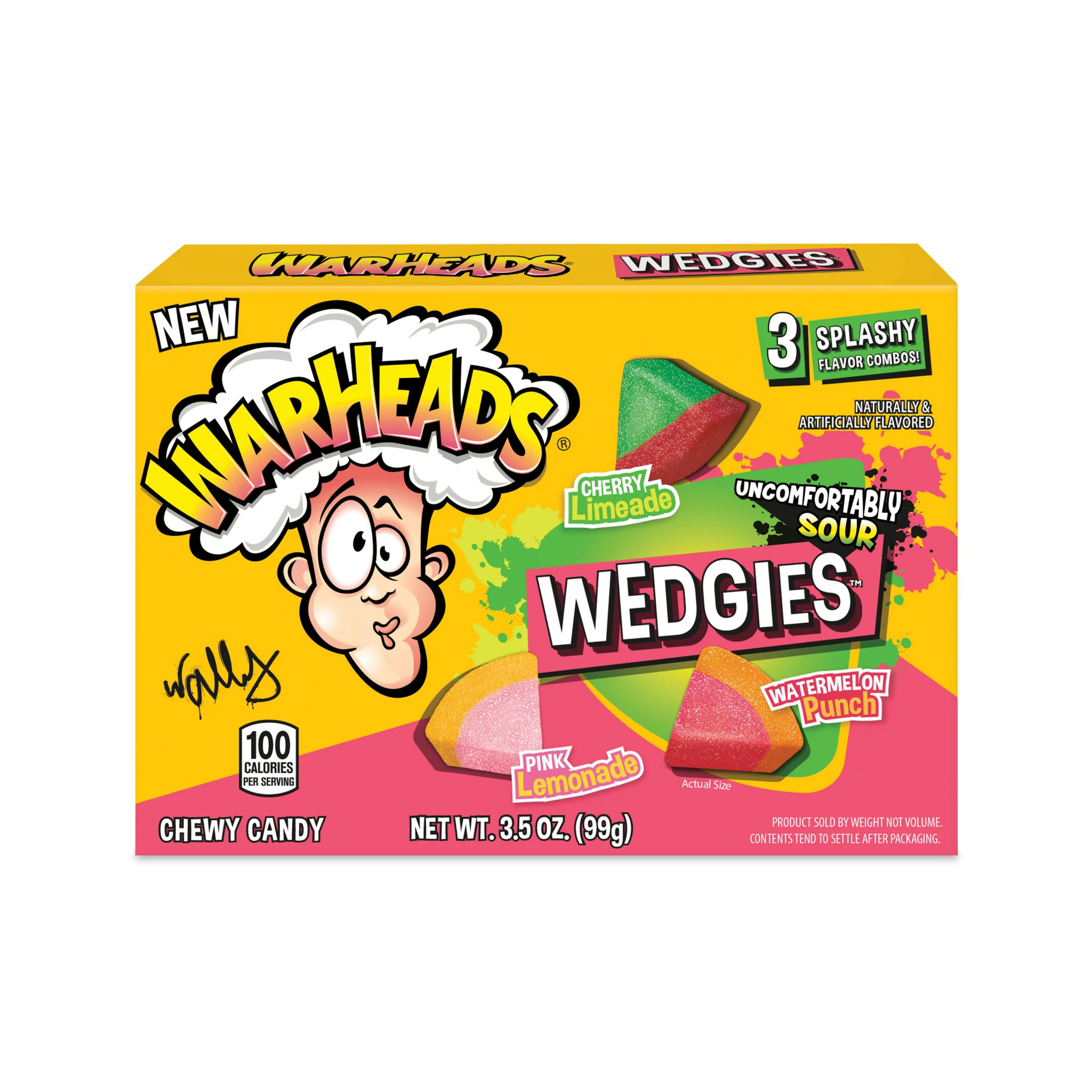 Warheads | Wedgies 99g | Per stuk of in doos (12 x 99g)